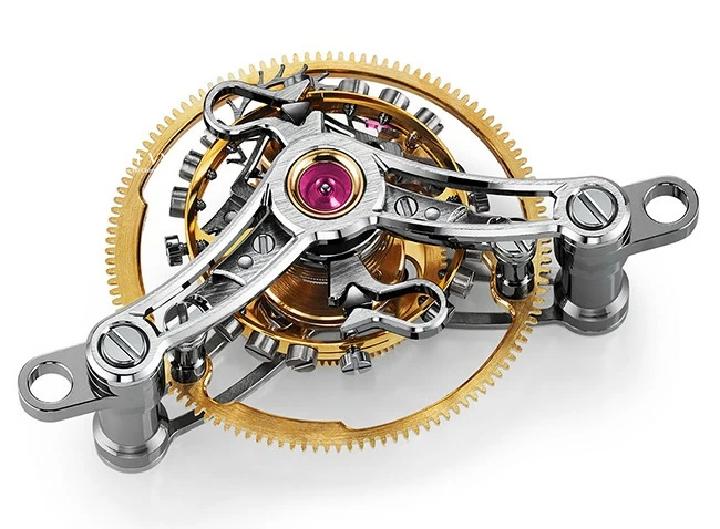 Tourbillon bên trong những chiếc đồng hồ cao cấp