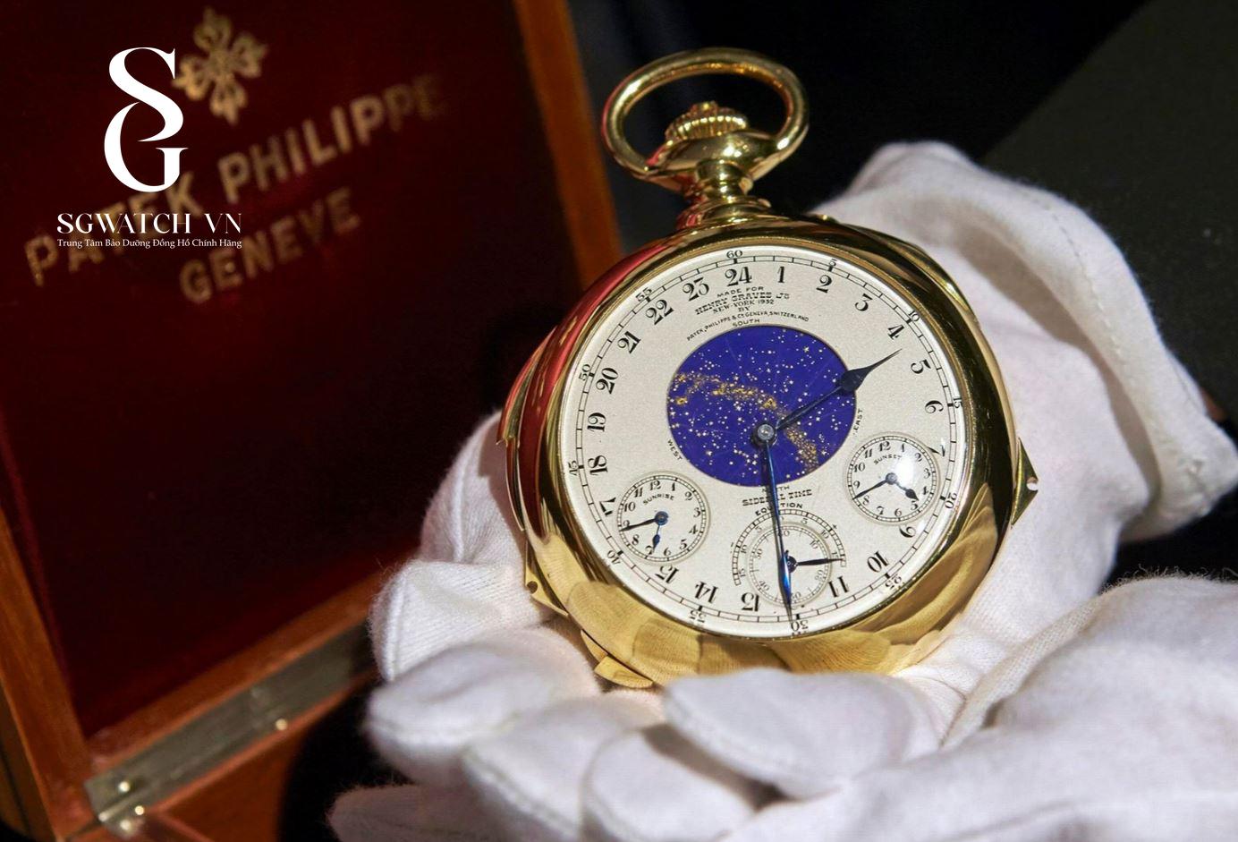 Top 5 mẫu đồng hồ Patek Philippe đắt nhất