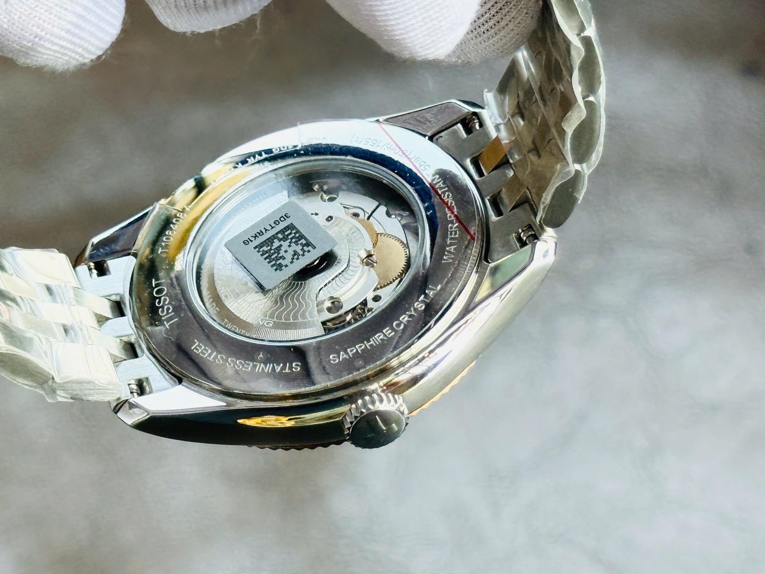 Tissot Ballade Powermatic 80 Silicum COSC Demi Rose Gold T108.408.22.278.00 