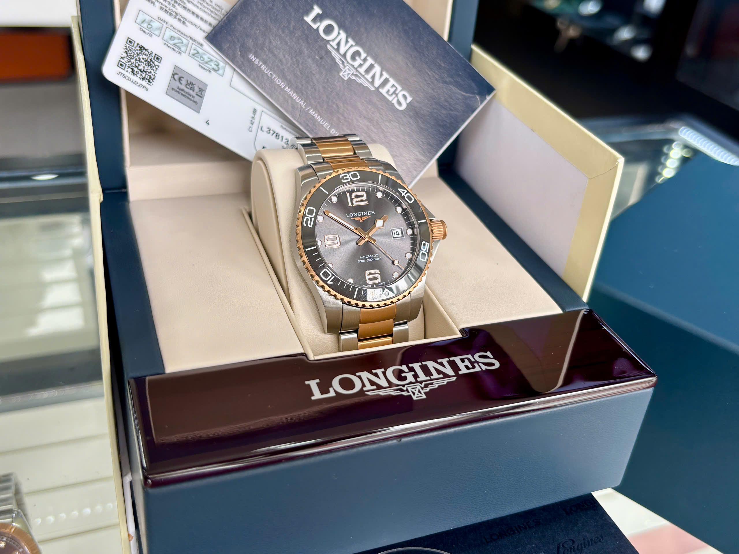 Đồng Hồ Longines HydroConquest L3.781.3.78.7