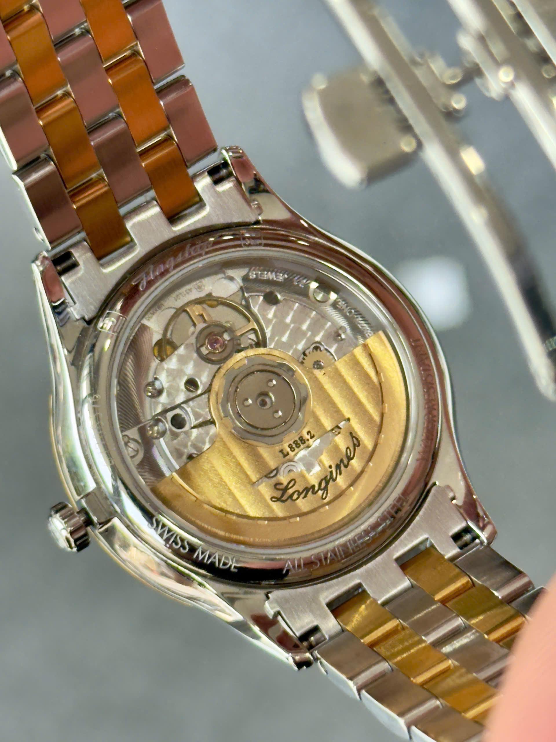 Đồng Hồ Longines Flagship L4.774.5.27.7 - Tình trạng đã qua sử dụng - Fullbox, 2 thẻ