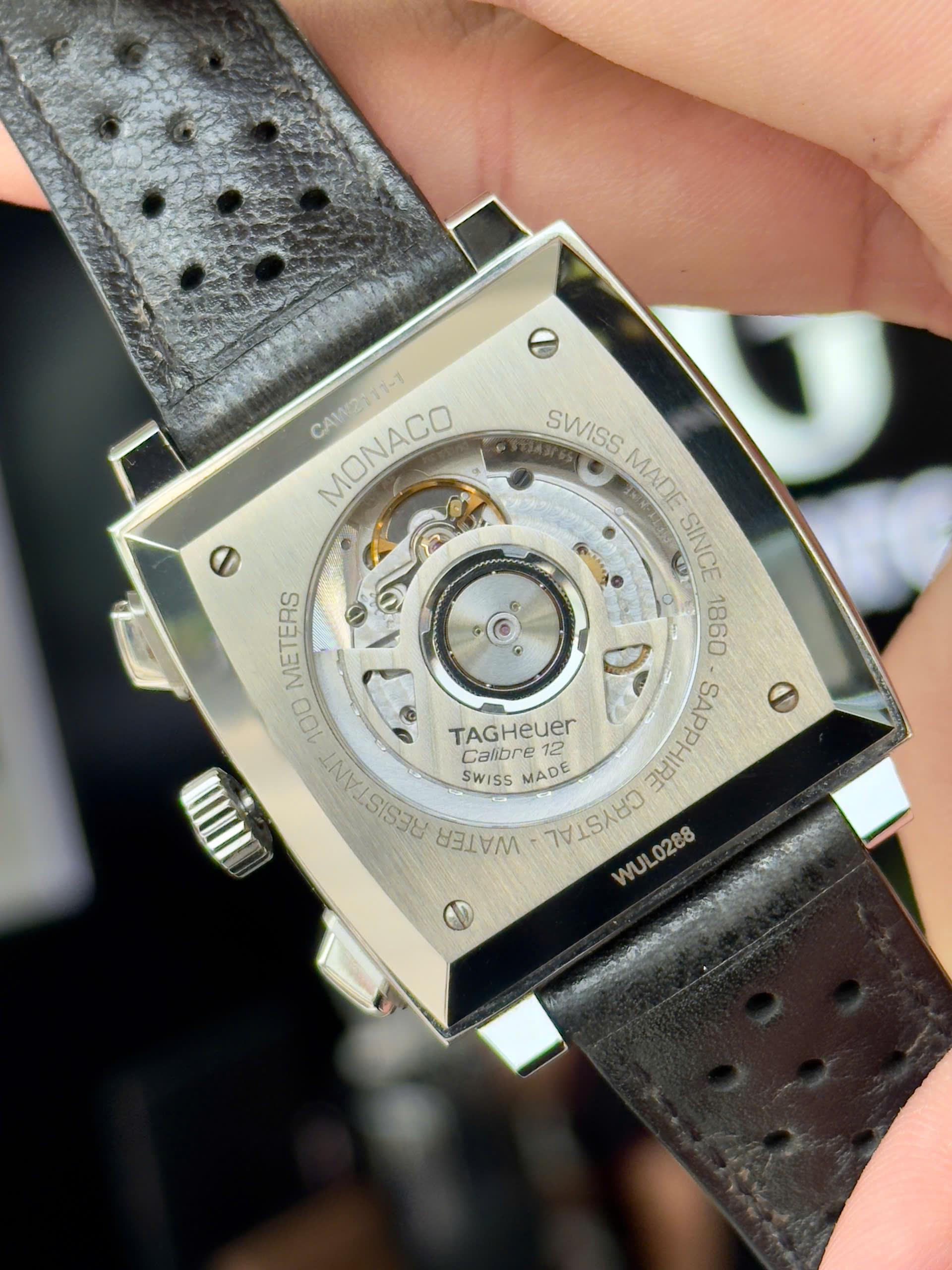 Đồng Hồ Tag Heuer Monaco Chronograph Blue CAW2111.FC6183 - Tình trạng đã qua sử dụng, Fullbox