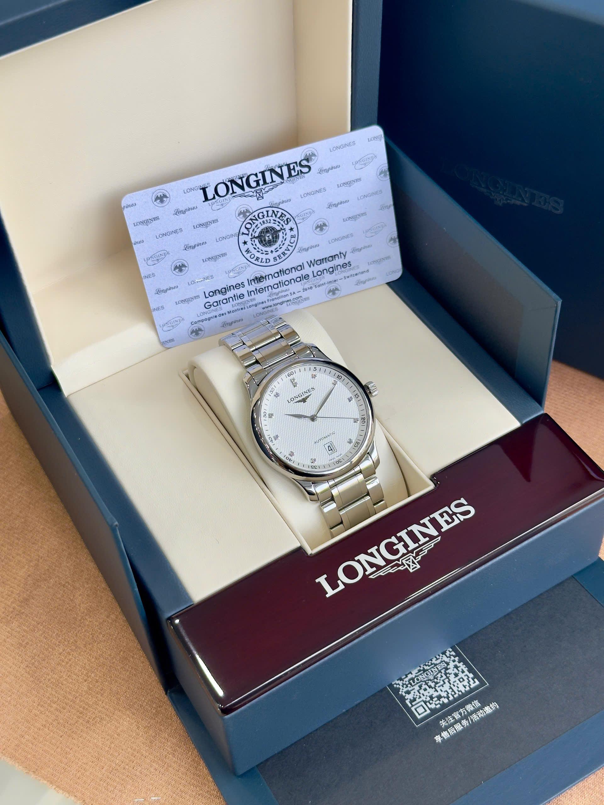 Đồng Hồ Longines Master Collection Diamond L2.628.4.77.6