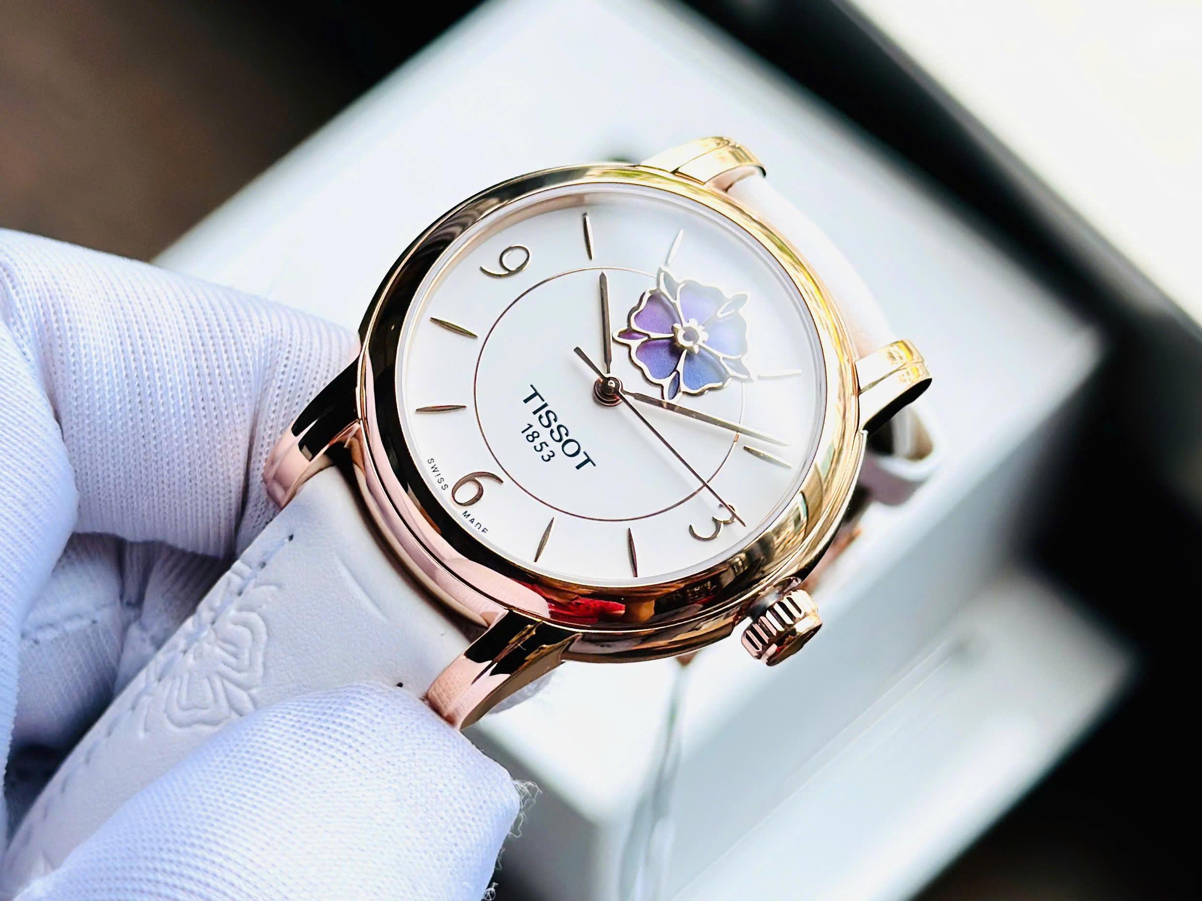 Đồng Hồ Nữ Tissot Lady Heart Flower Powermatic 80 T050.207.37.017.05