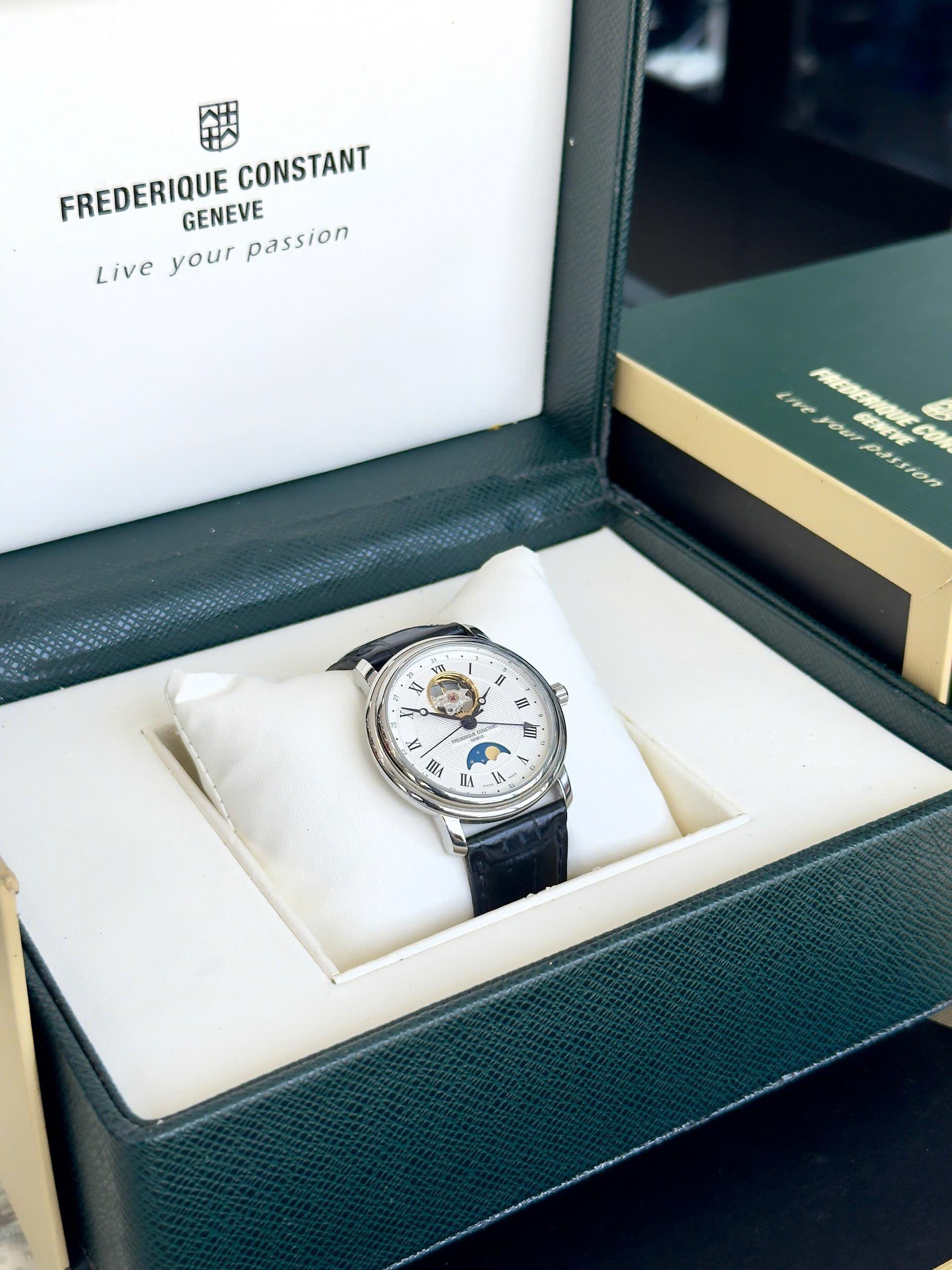 Đồng Hồ Nam Frederique Constant Moonphase FC-335MC4P6 - Tình trạng đã qua sử dụng, Fullbox