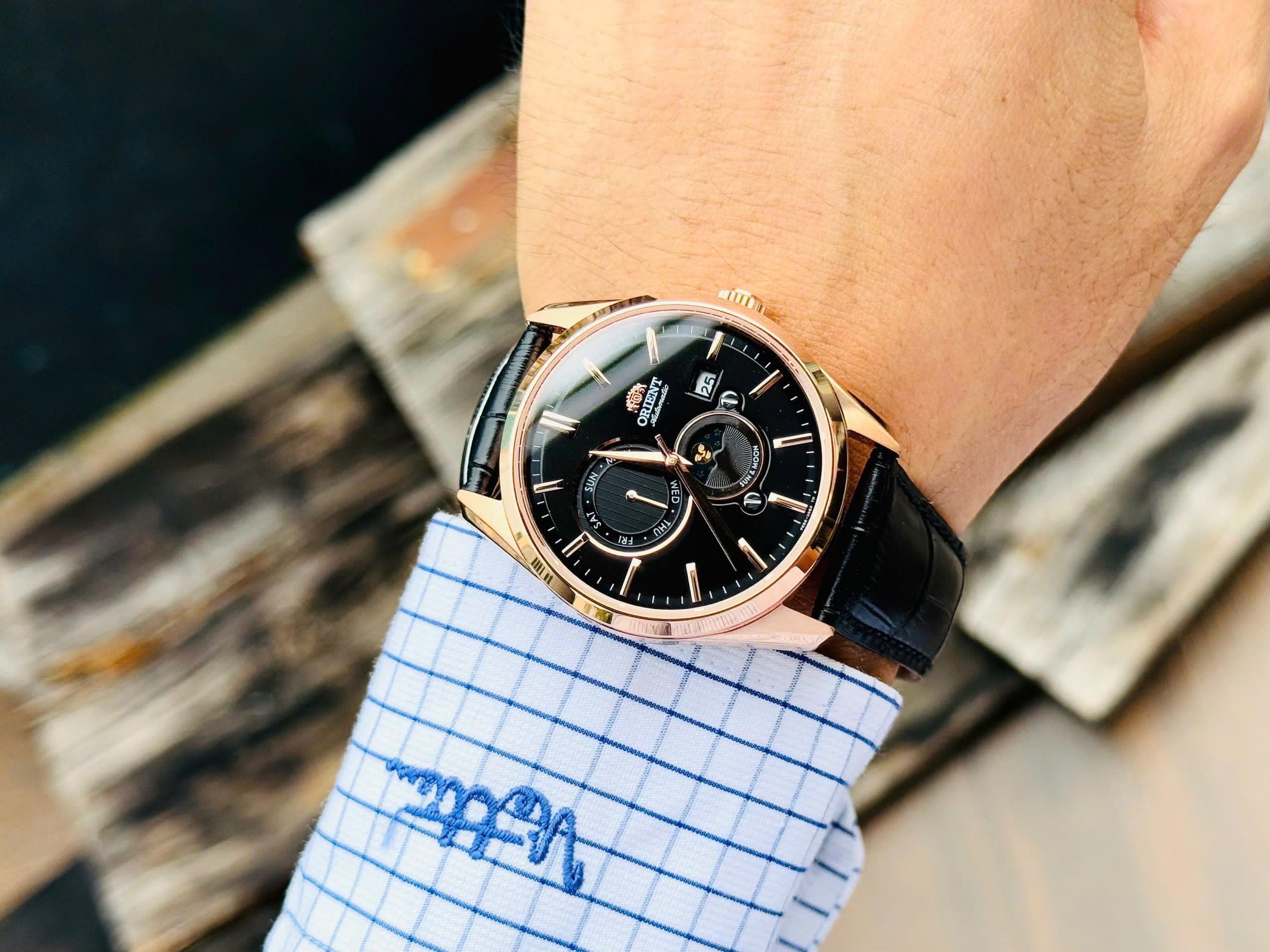 Đồng hồ nam Orient Sun And Moon Gen 5 RA-AK0309B30B