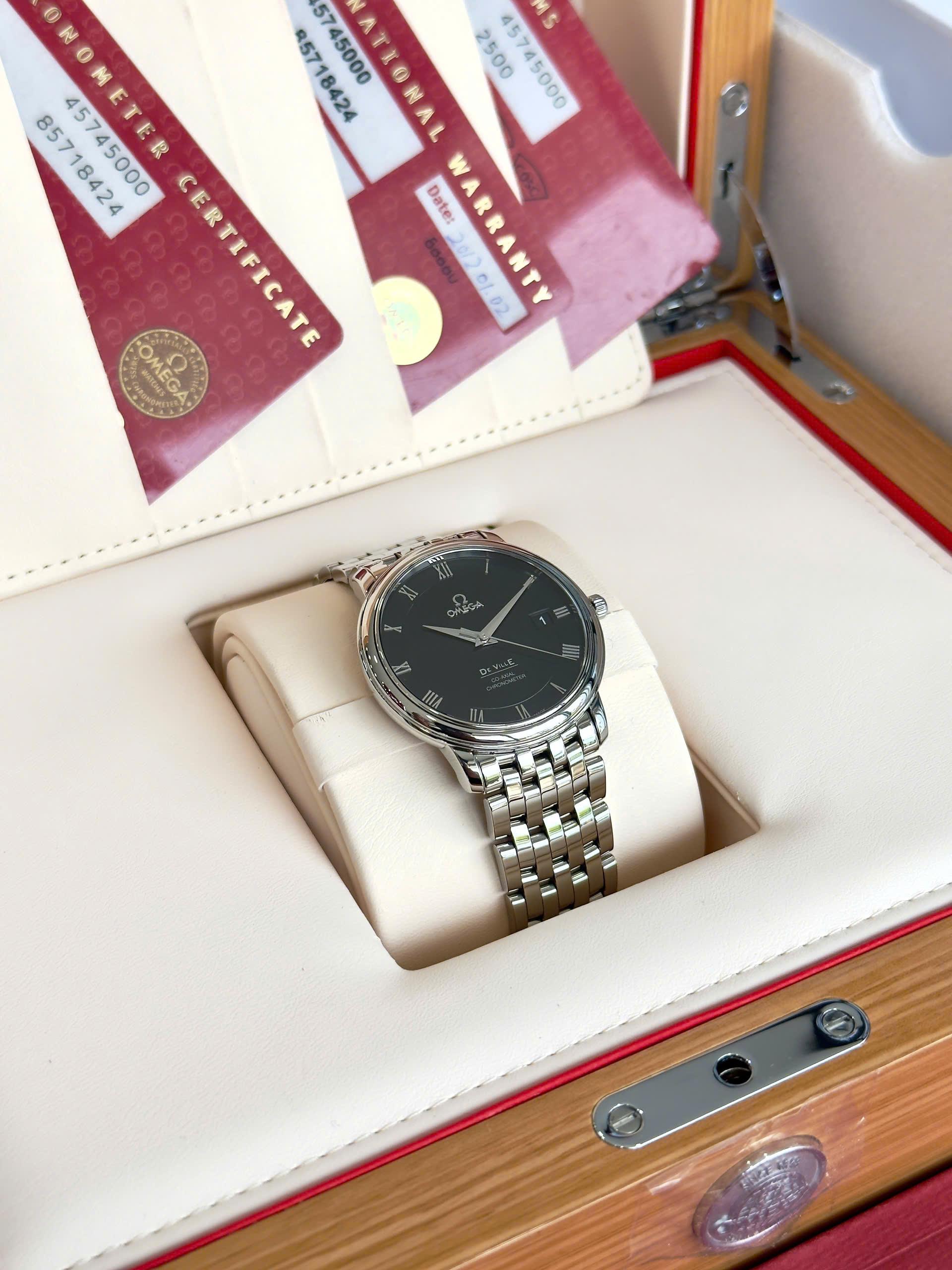 Đồng hồ nam De Ville Co-Axial 36.5mm 4574.50.00 - Tình trạng đã qua sử dụng, Fullbox thẻ