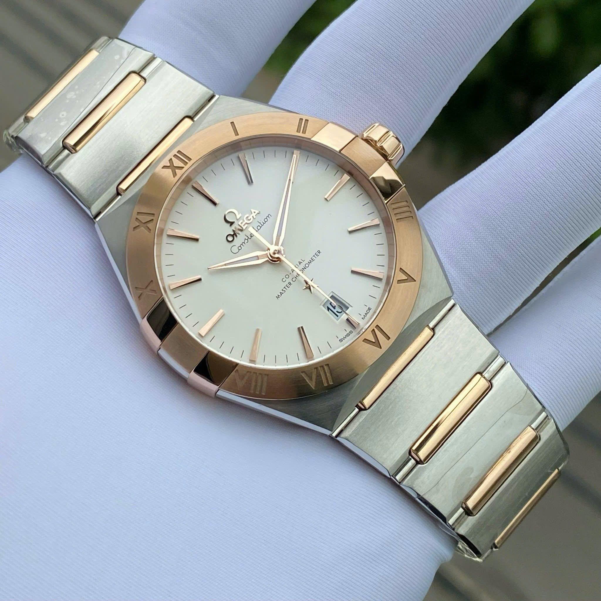 Omega Constellation Co‑Axial Master Chronometer 131.20.39.20.02.001 - Tình trạng đã qua sử dụng, Fullbox, Thẻ