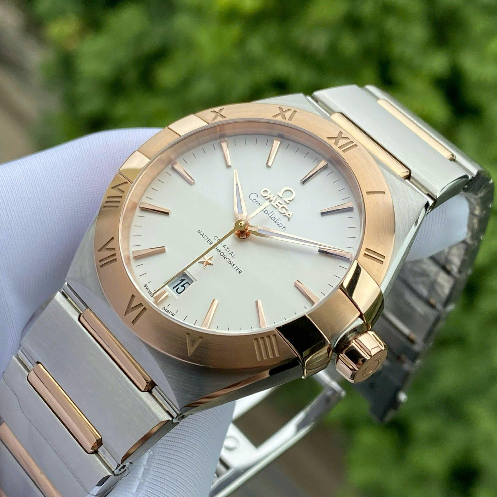 Omega Constellation Co‑Axial Master Chronometer 131.20.39.20.02.001 - Tình trạng đã qua sử dụng, Fullbox, Thẻ