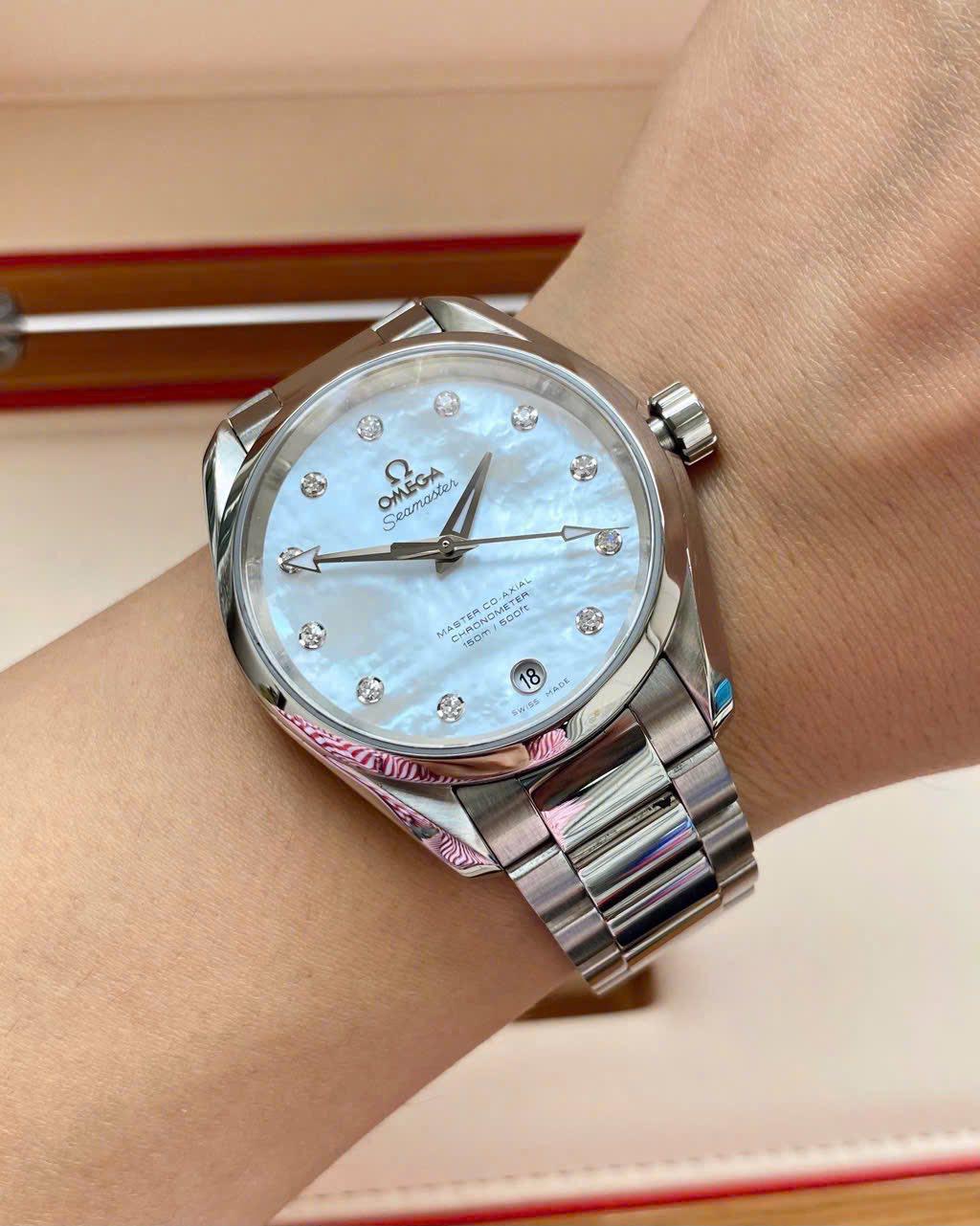 Omega Seamaster Aqua Terra 231.10.39.21.55.002 - Tình trạng đã qua sử dụng, Fullbox, Thẻ