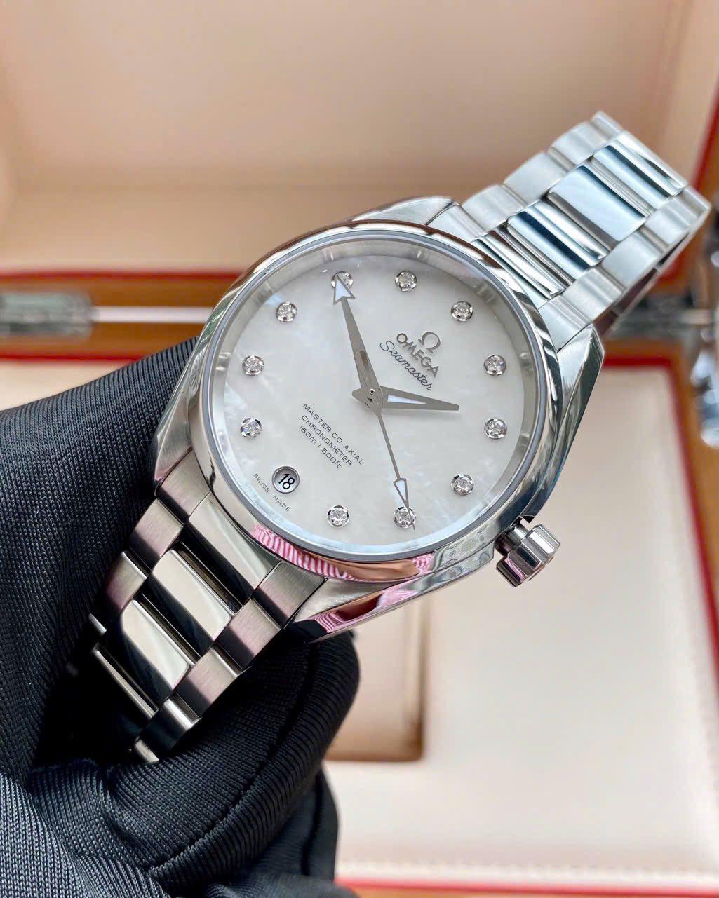 Omega Seamaster Aqua Terra 231.10.39.21.55.002 - Tình trạng đã qua sử dụng, Fullbox, Thẻ