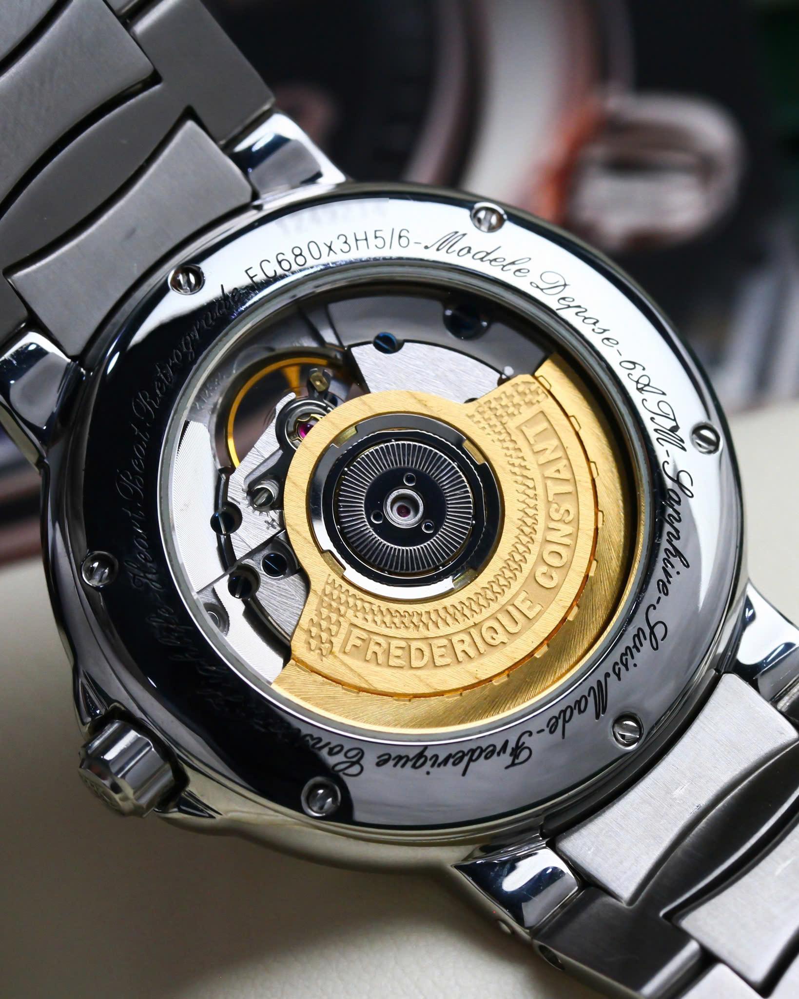 Frederique Constant Highlife Heartbeat Retrograde FC-680ABS3H6B - Tình trạng đã qua sử dụng, Fullbox