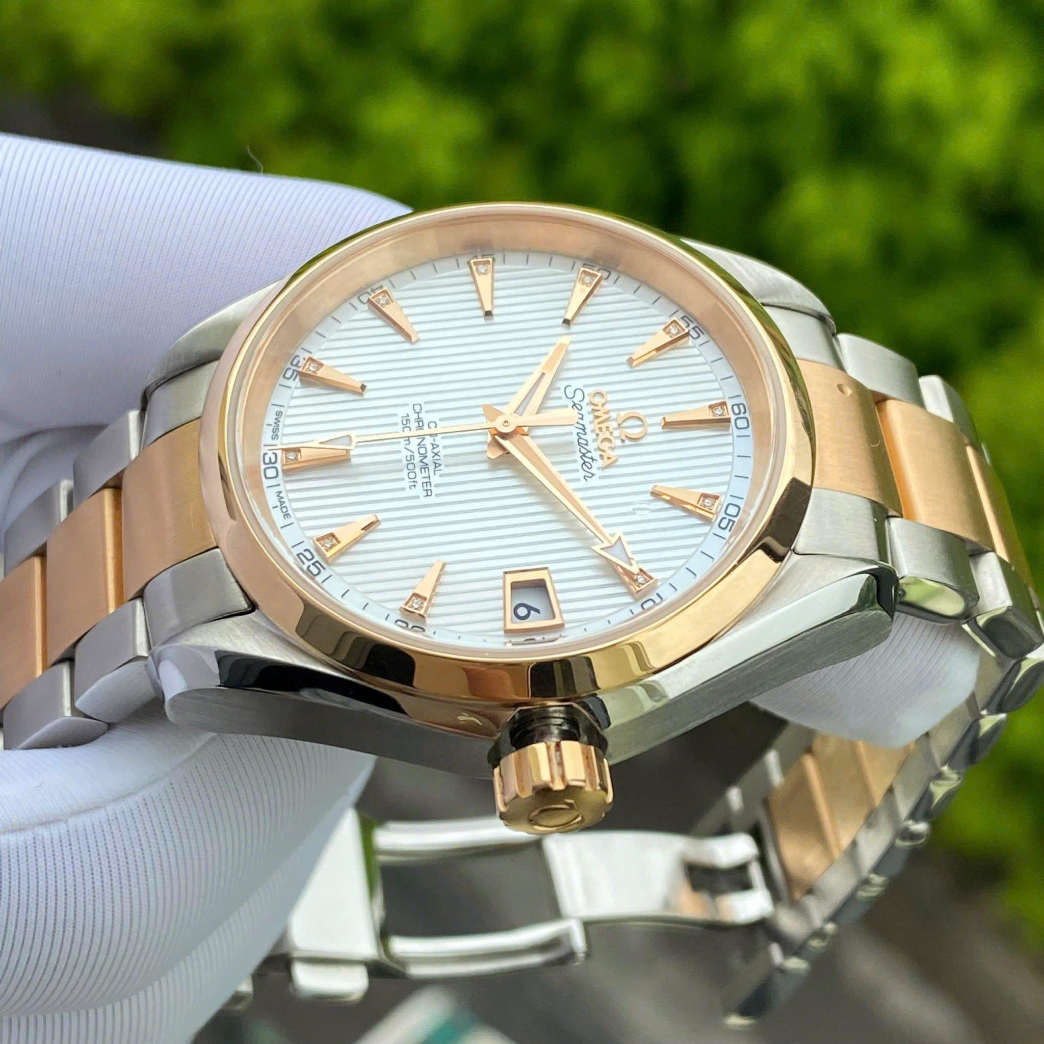 Omega Seamaster Aqua Terra Midsize Chronometer Mens 150M 231.20.39.21.55.001  - Tình trạng đã qua sử dụng, Fullbox, Thẻ