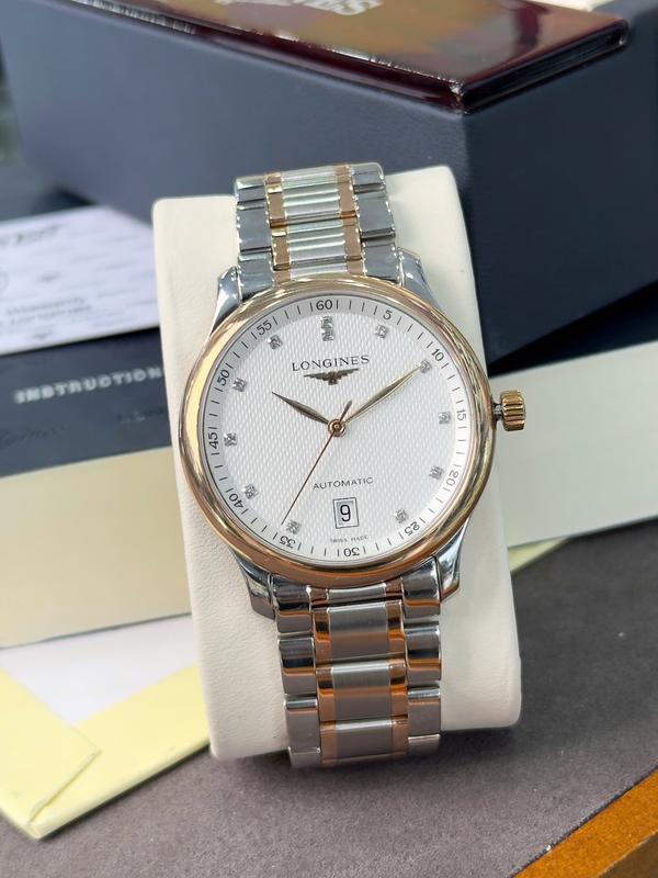 Longines Master Collection Diamond Demi Rose