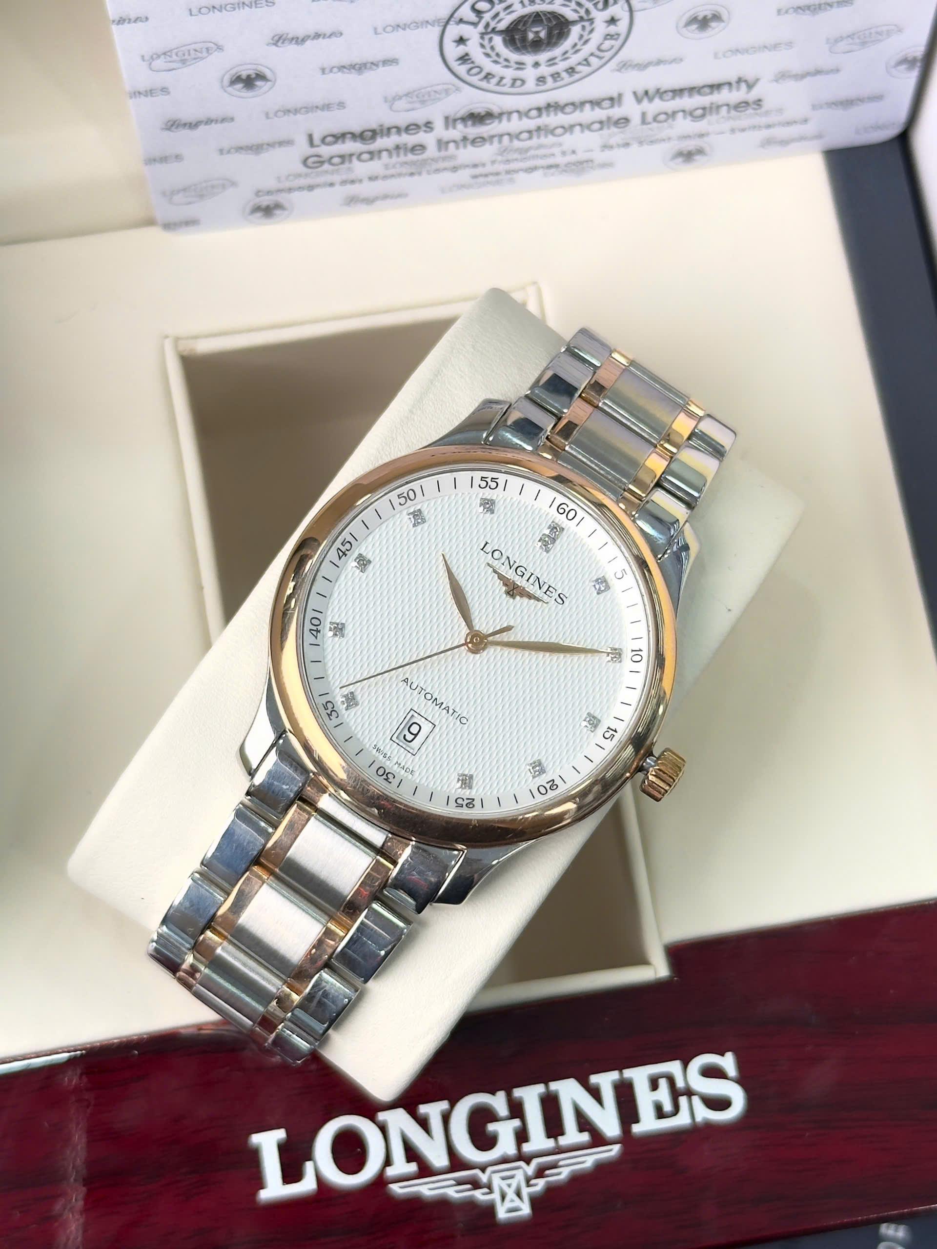 Longines Master Collection Diamond Demi Rose