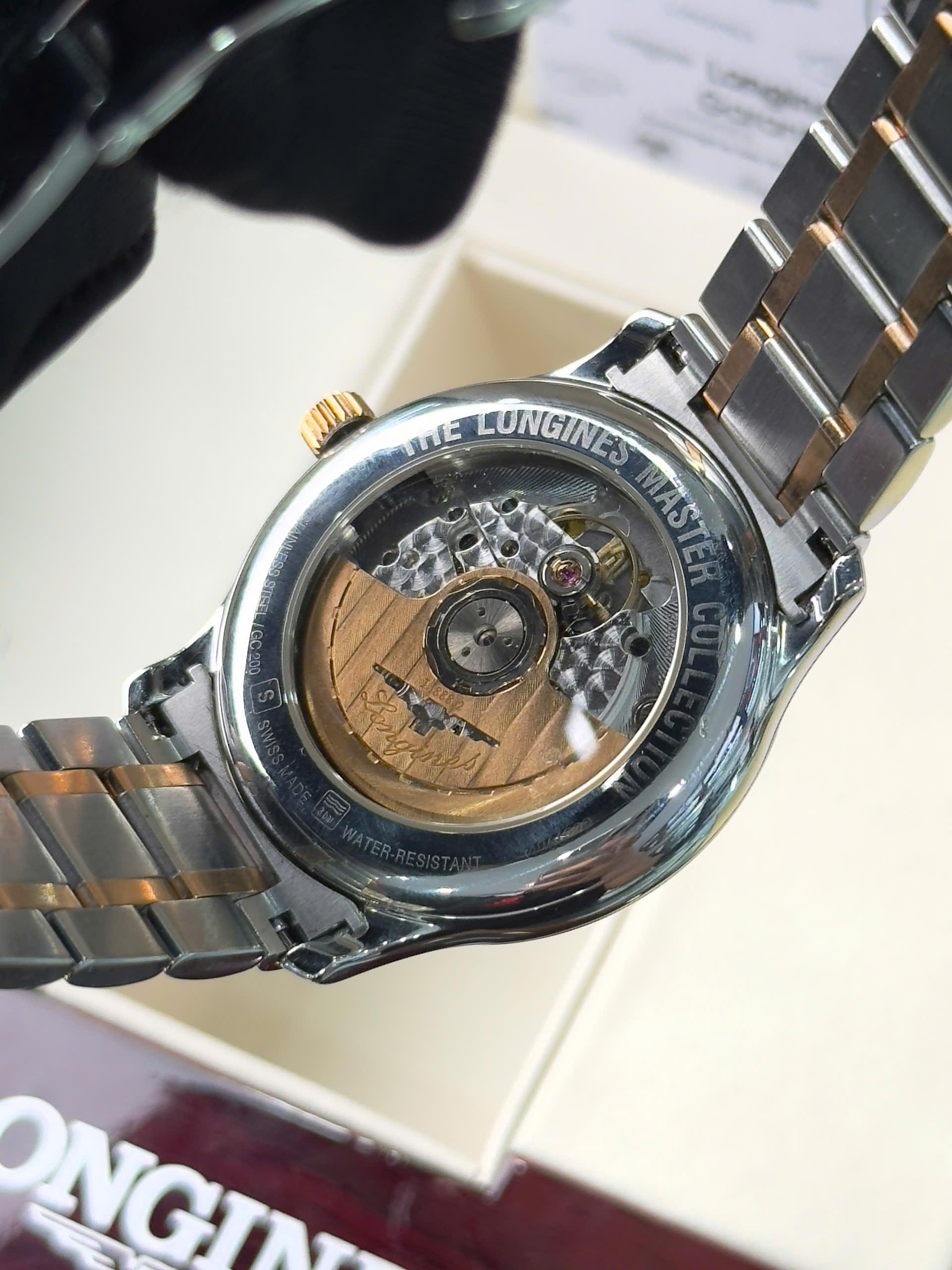 Longines Master Collection Diamond Demi Rose