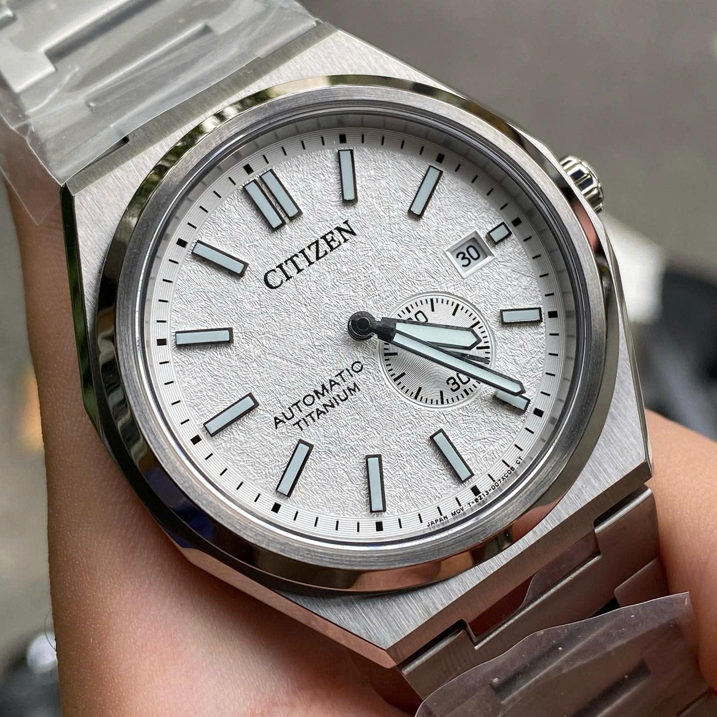 Citizen Zenshin Automatic Miyota 8213 40mm Super Titanium – Đồng Hồ Nam Chính Hãng