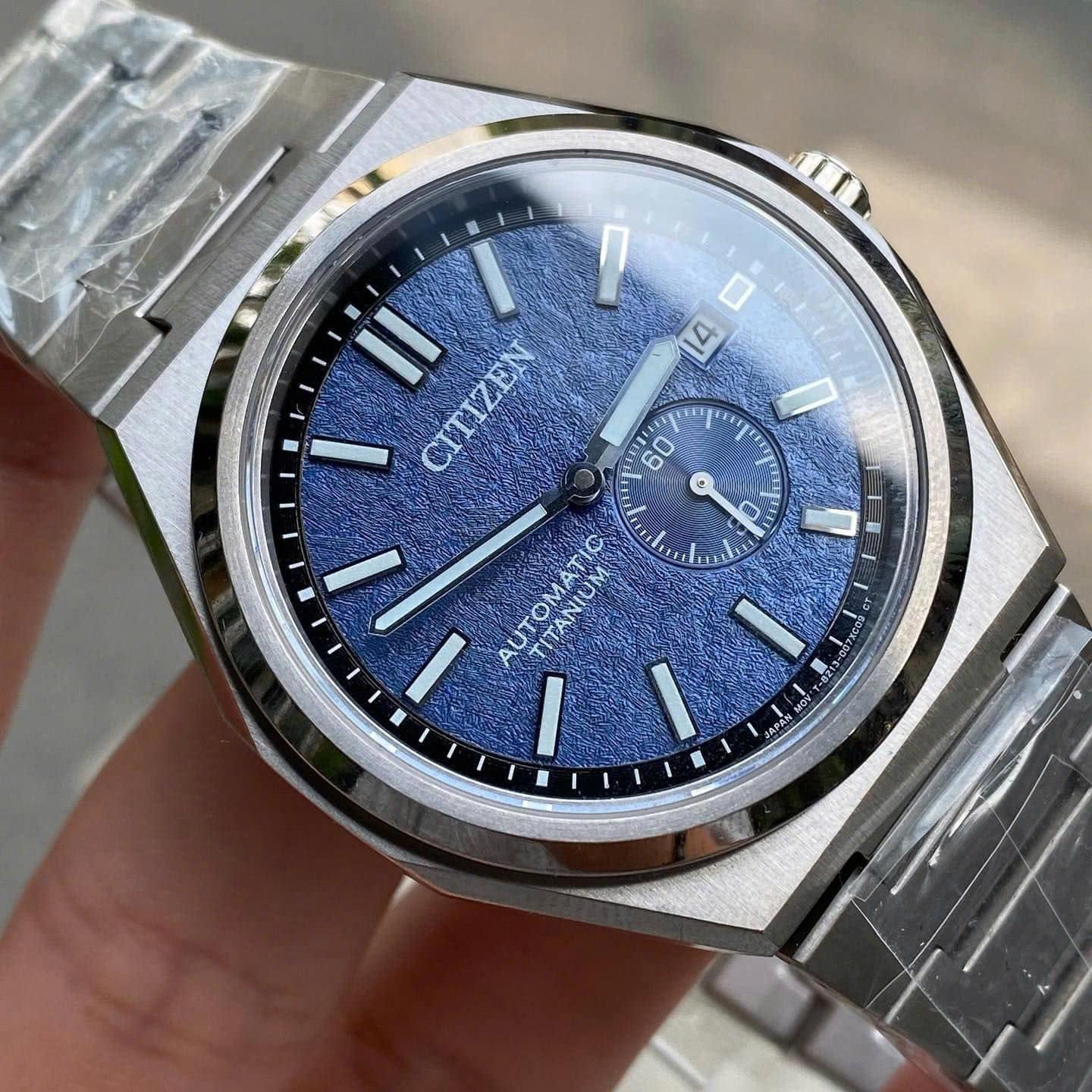 Citizen Zenshin Automatic Miyota 8213 40mm Super Titanium – Đồng Hồ Nam Chính Hãng