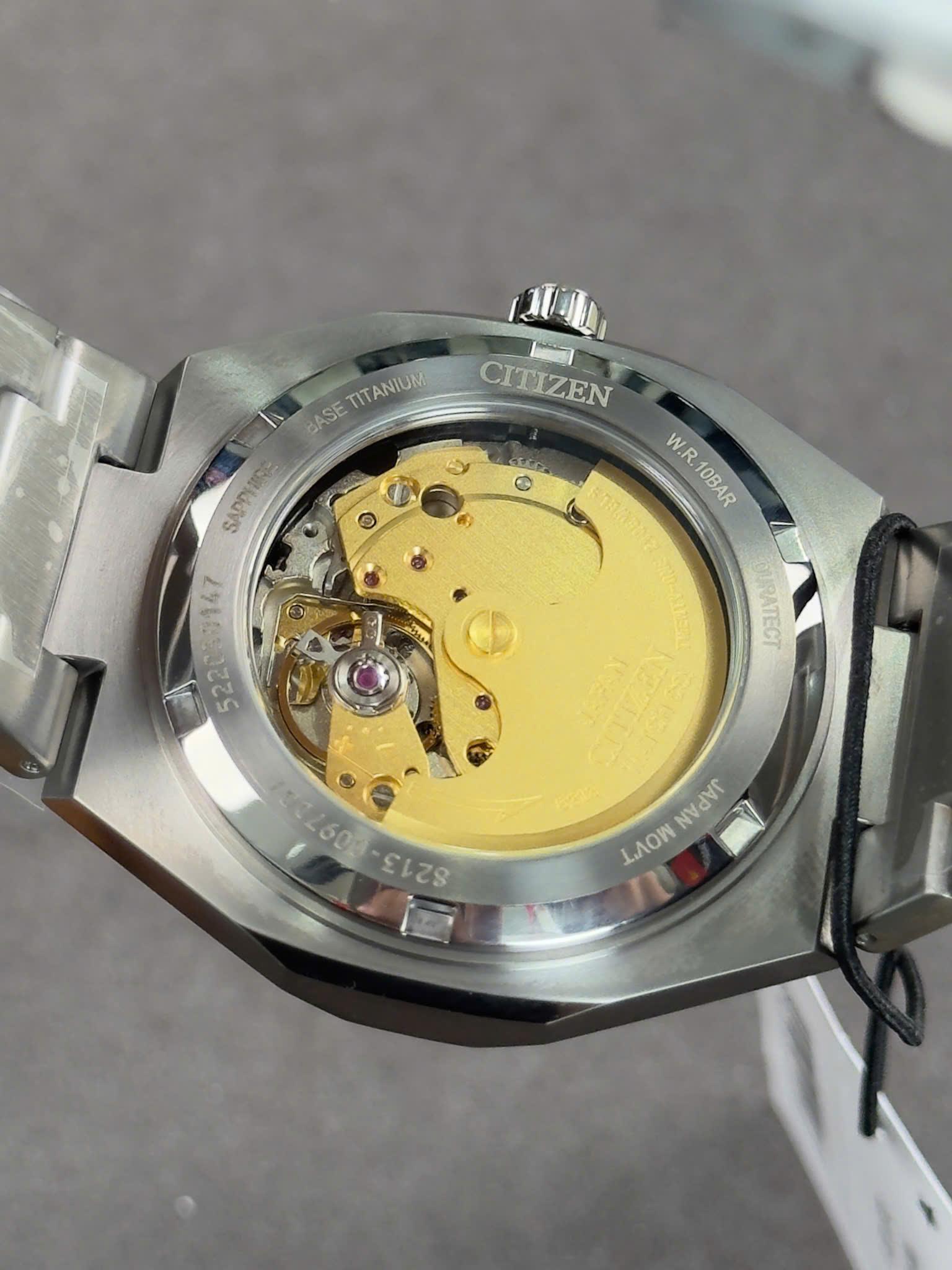 Citizen Zenshin Automatic Miyota 8213 42.5mm Super Titanium – Đồng Hồ Nam Chính Hãng