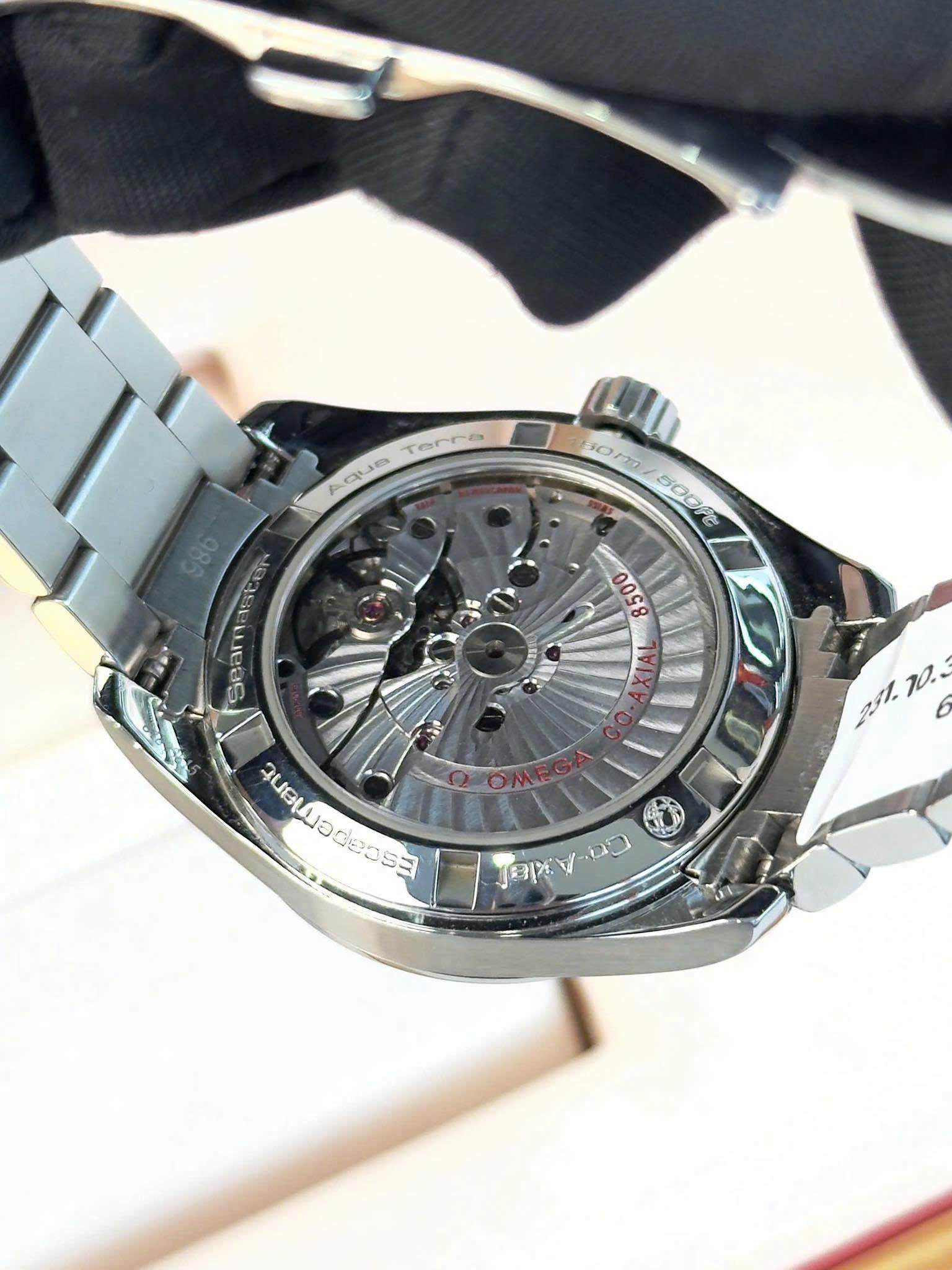 Omega Seamaster Aqua Terra 231.10.39.21.02.002 – Đồng Hồ Cơ Lướt, Co-Axial Chống Từ