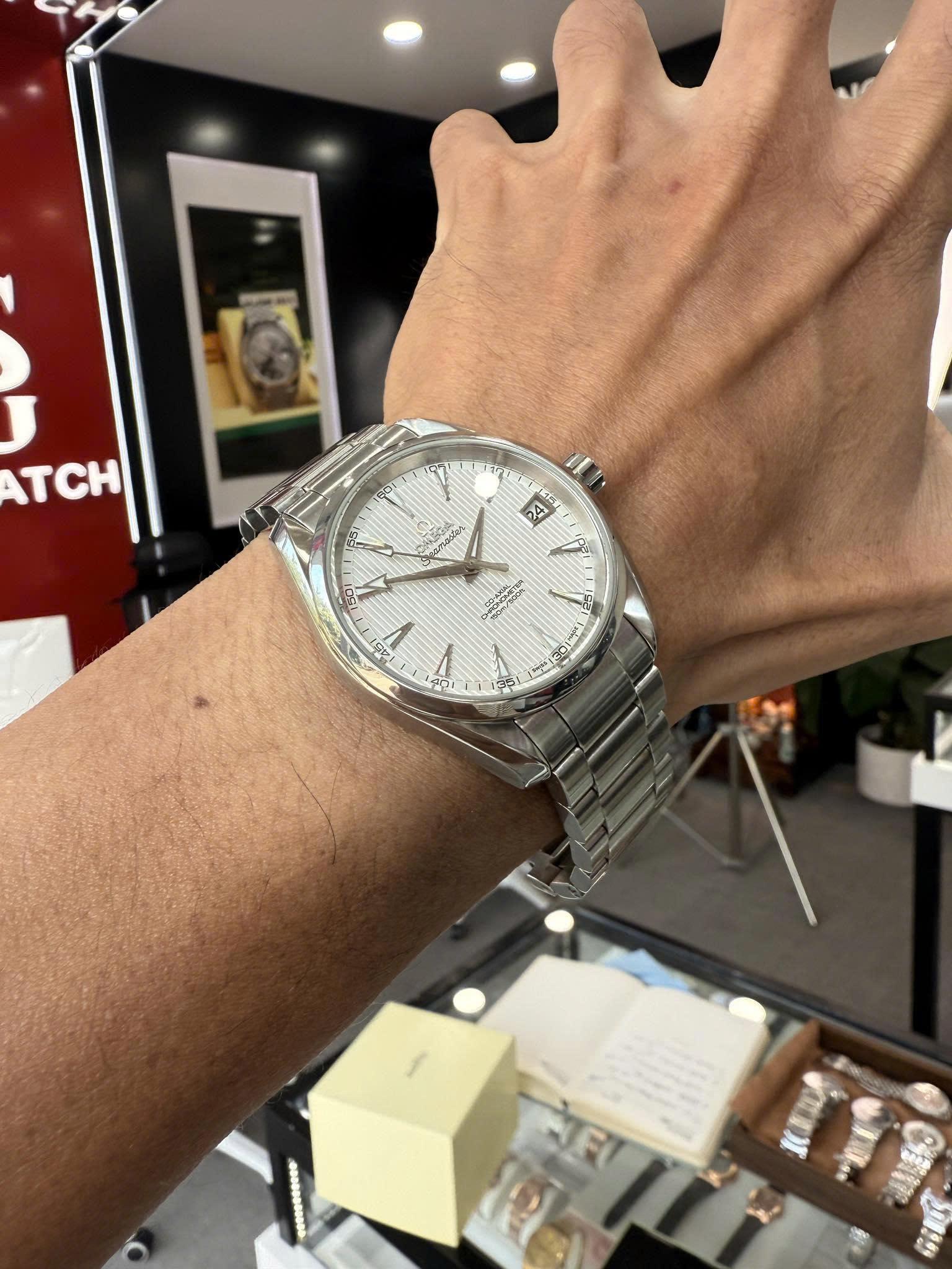 Omega Seamaster Aqua Terra 231.10.39.21.02.002 – Đồng Hồ Cơ Lướt, Co-Axial Chống Từ