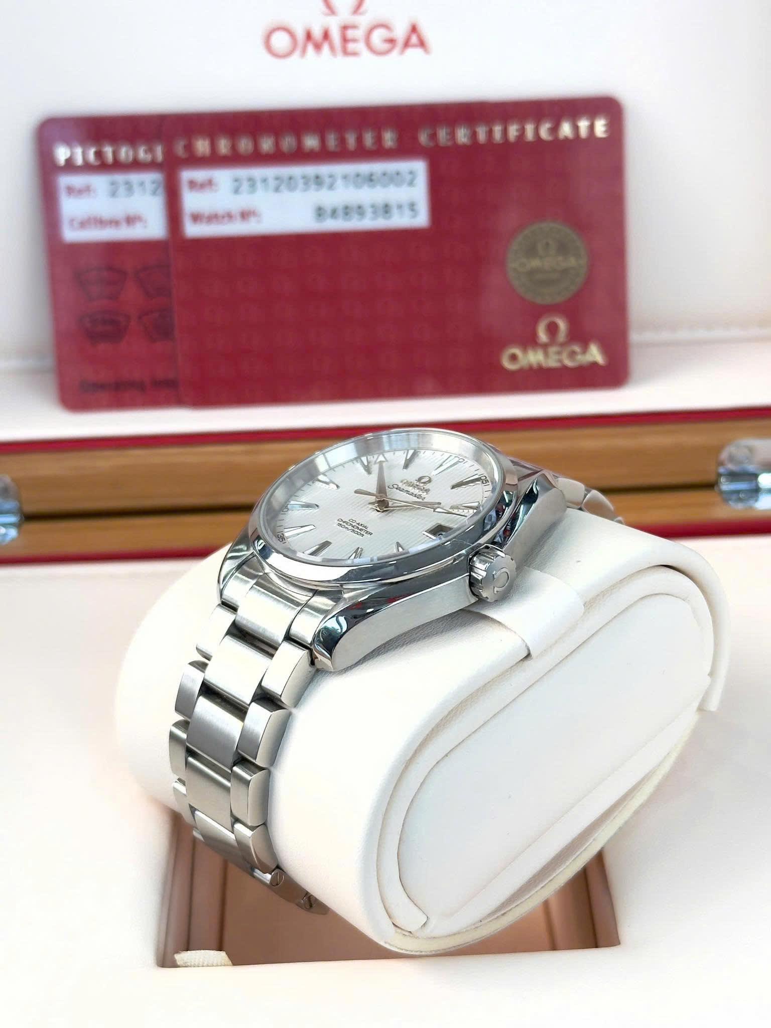 Omega Seamaster Aqua Terra 231.10.39.21.02.002 – Đồng Hồ Cơ Lướt, Co-Axial Chống Từ