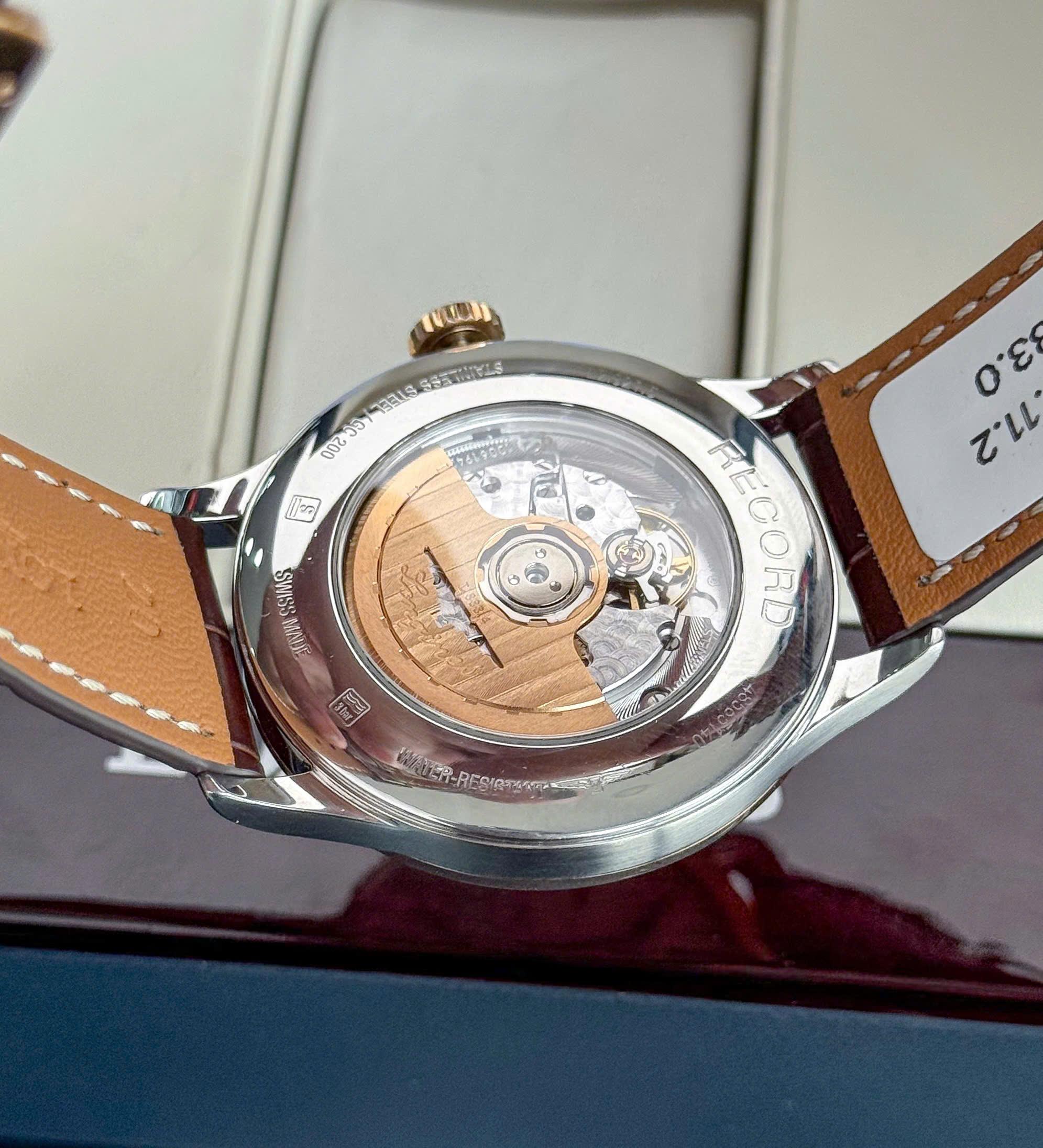 Longines Record L2.820.5.11.2 - Trữ Cót 72h