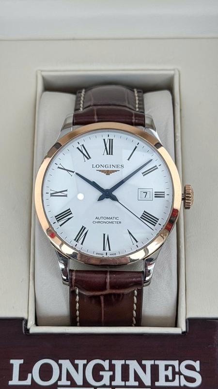 Longines Record L2.820.5.11.2 - Trữ Cót 72h