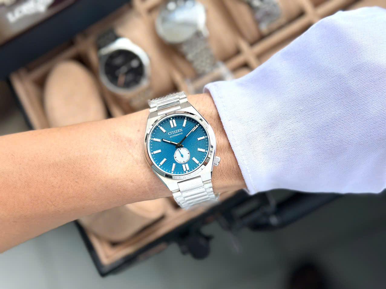 Đồng Hồ Nam Citizen Tsuyosa NK5010-51L Automatic Chính Hãng Nhật Bản