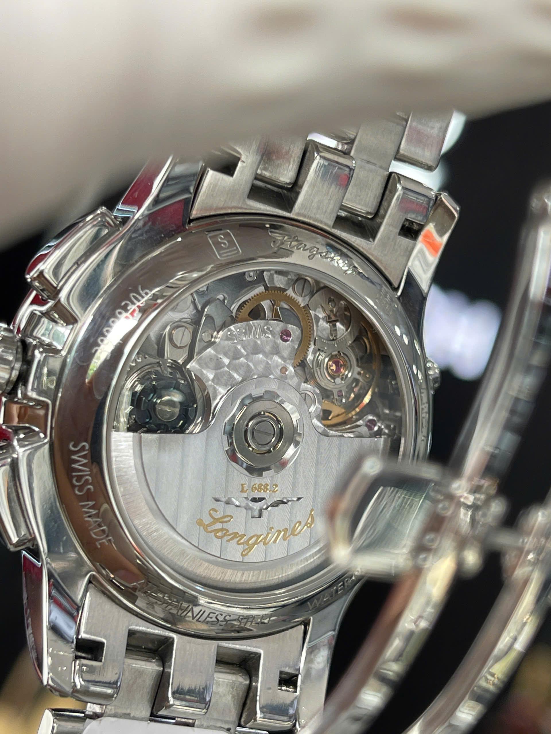 Longines Flagship Chronograph L4.803.4.12.6  – Đồng hồ nam lướt chính hãng