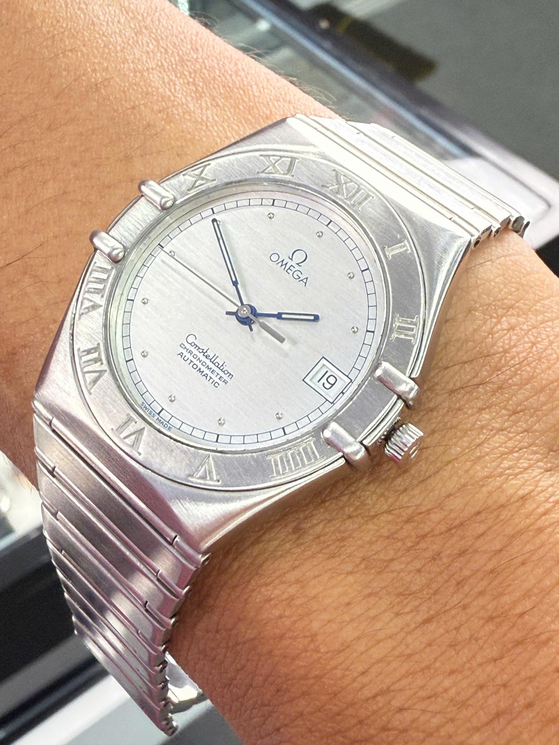 Omega Constellation 368.1075 – Dấu ấn thiết kế cổ điển của thời gian