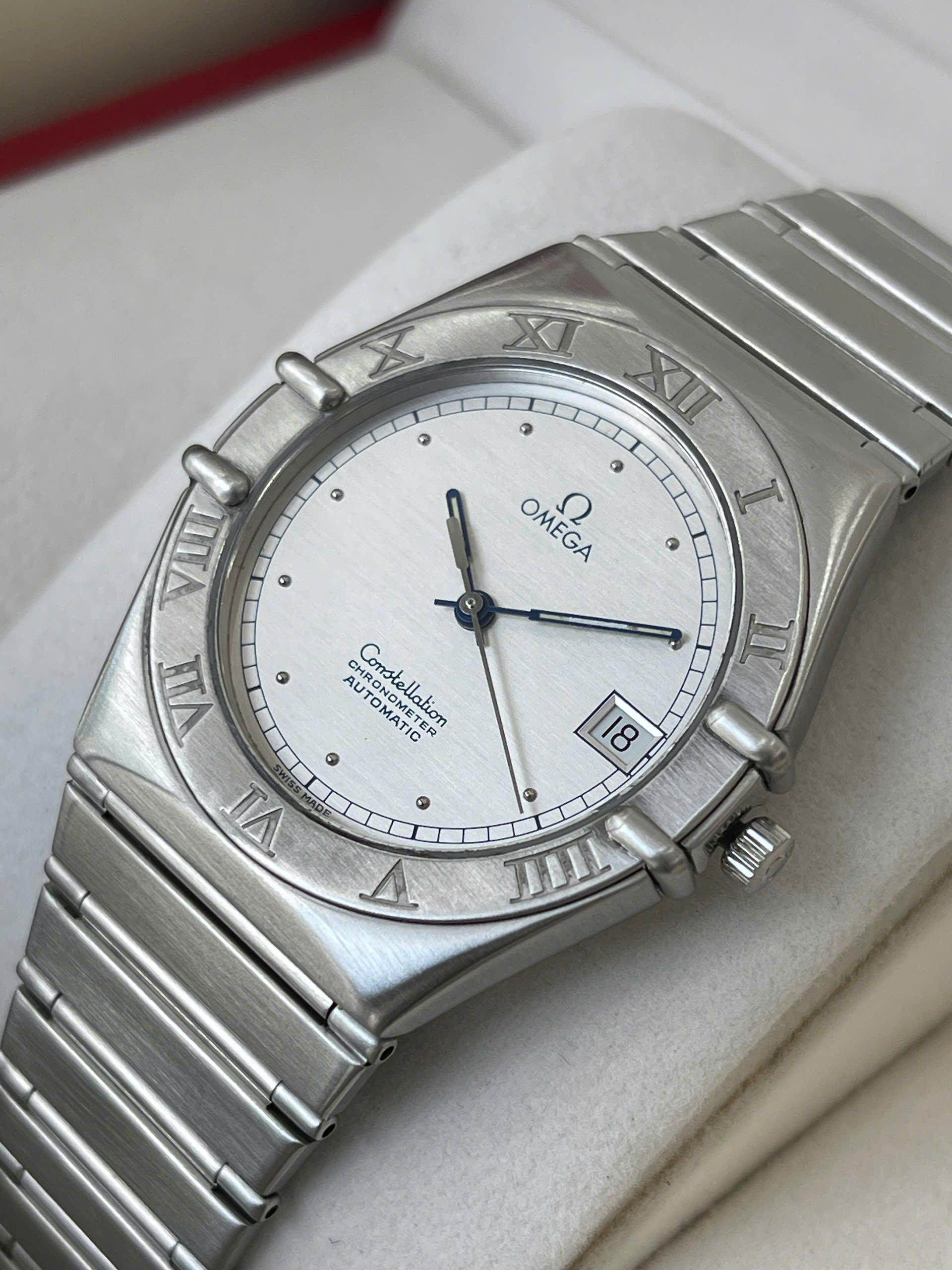 Omega Constellation 368.1075 – Dấu ấn thiết kế cổ điển của thời gian