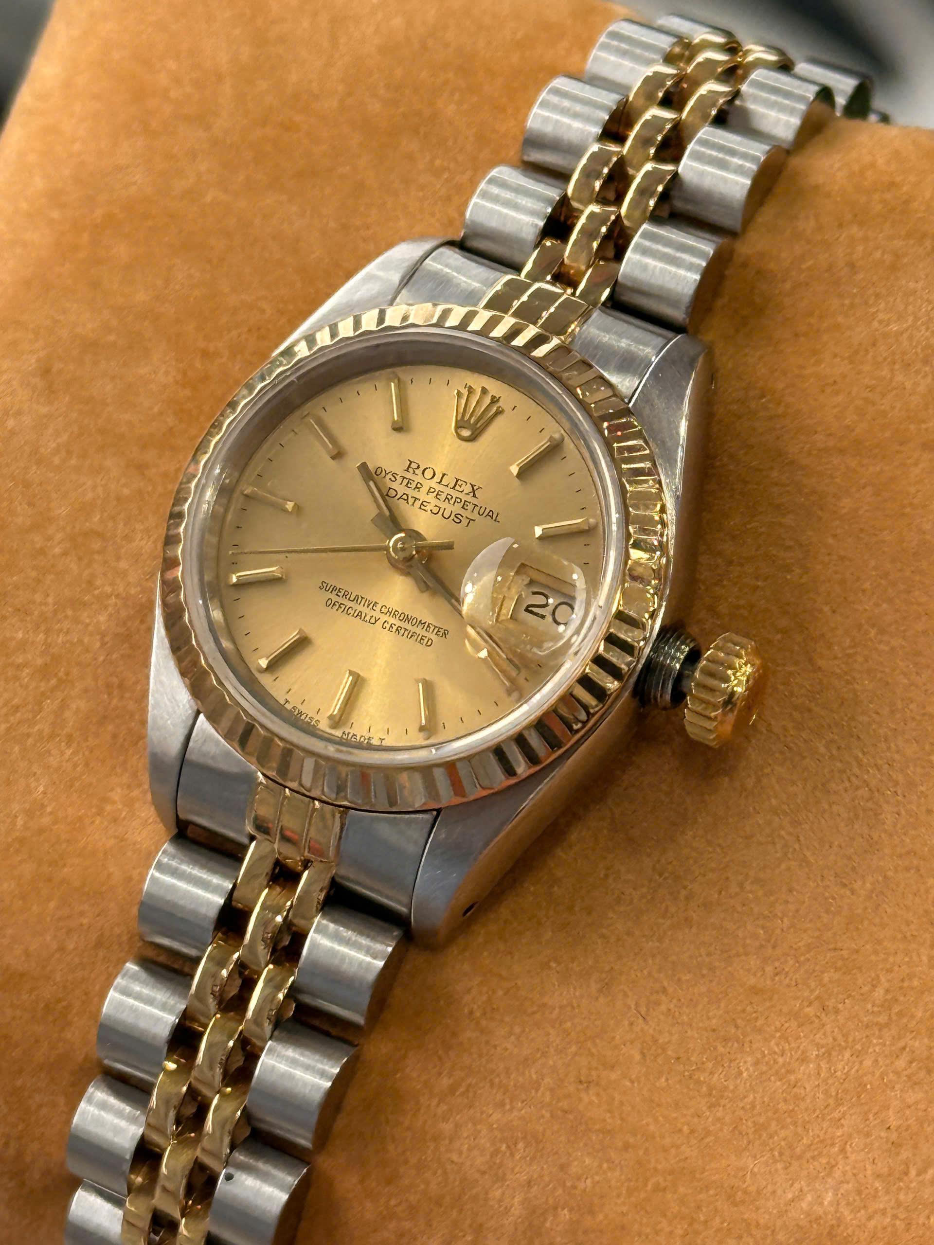 Rolex Lady-Datejust 26mm M69173 – Demi vàng 18K, Used