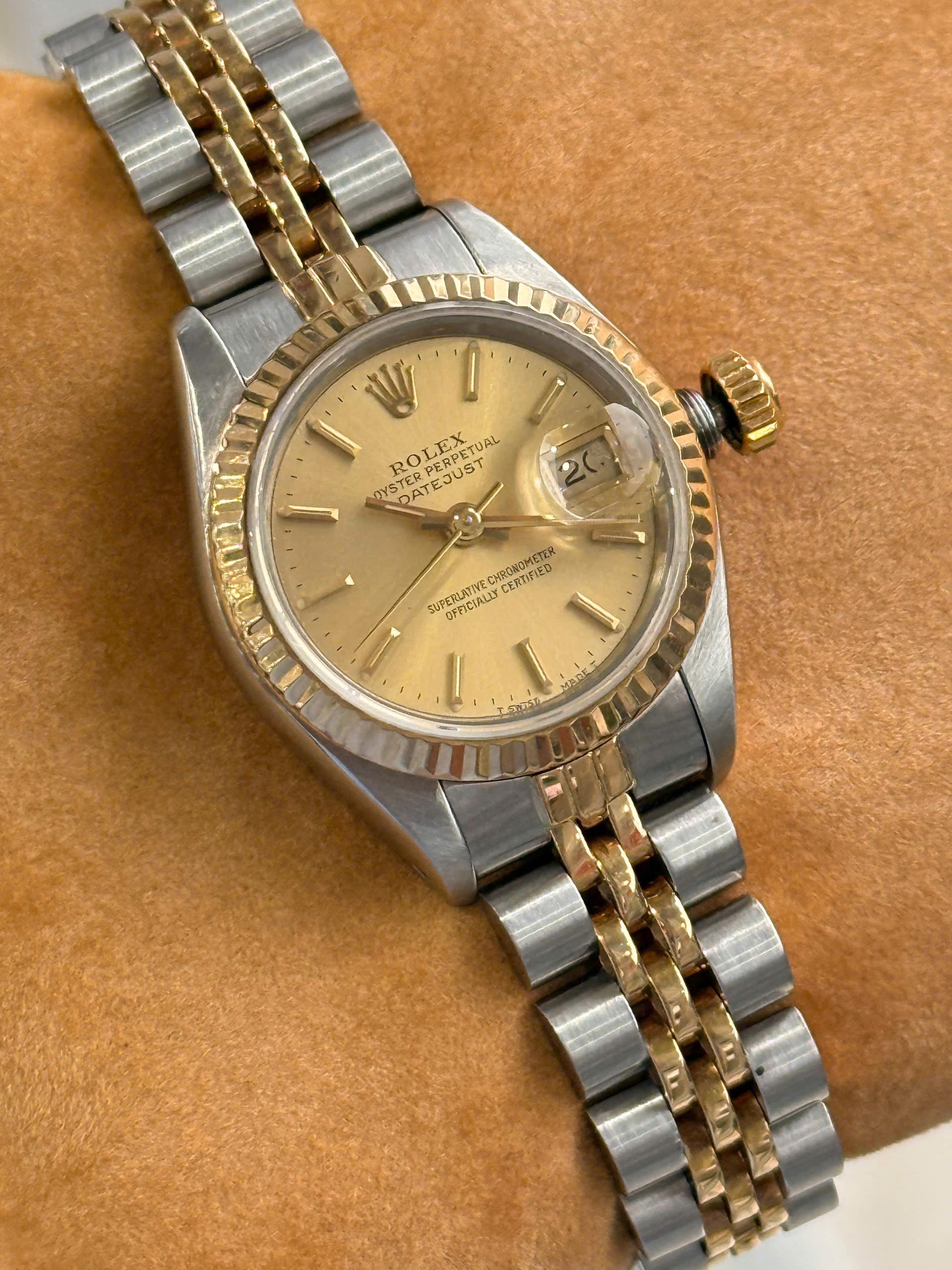 Rolex Lady-Datejust 26mm M69173 – Demi vàng 18K, Used