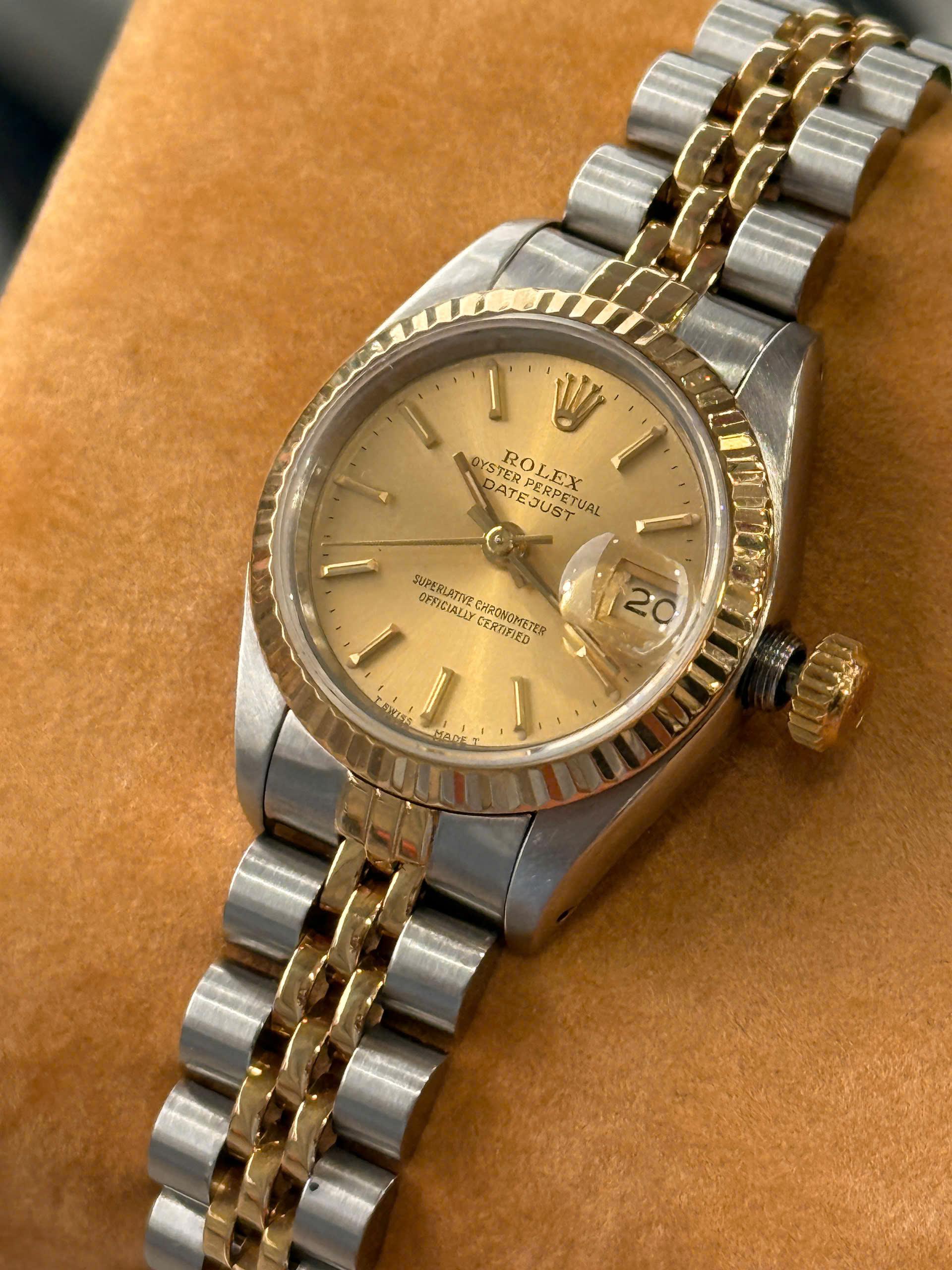 Rolex Lady-Datejust 26mm M69173 – Demi vàng 18K, Used