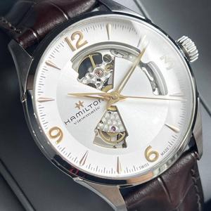 Hamilton Jazzmaster Open Heart H32705551 –  used, fullbox