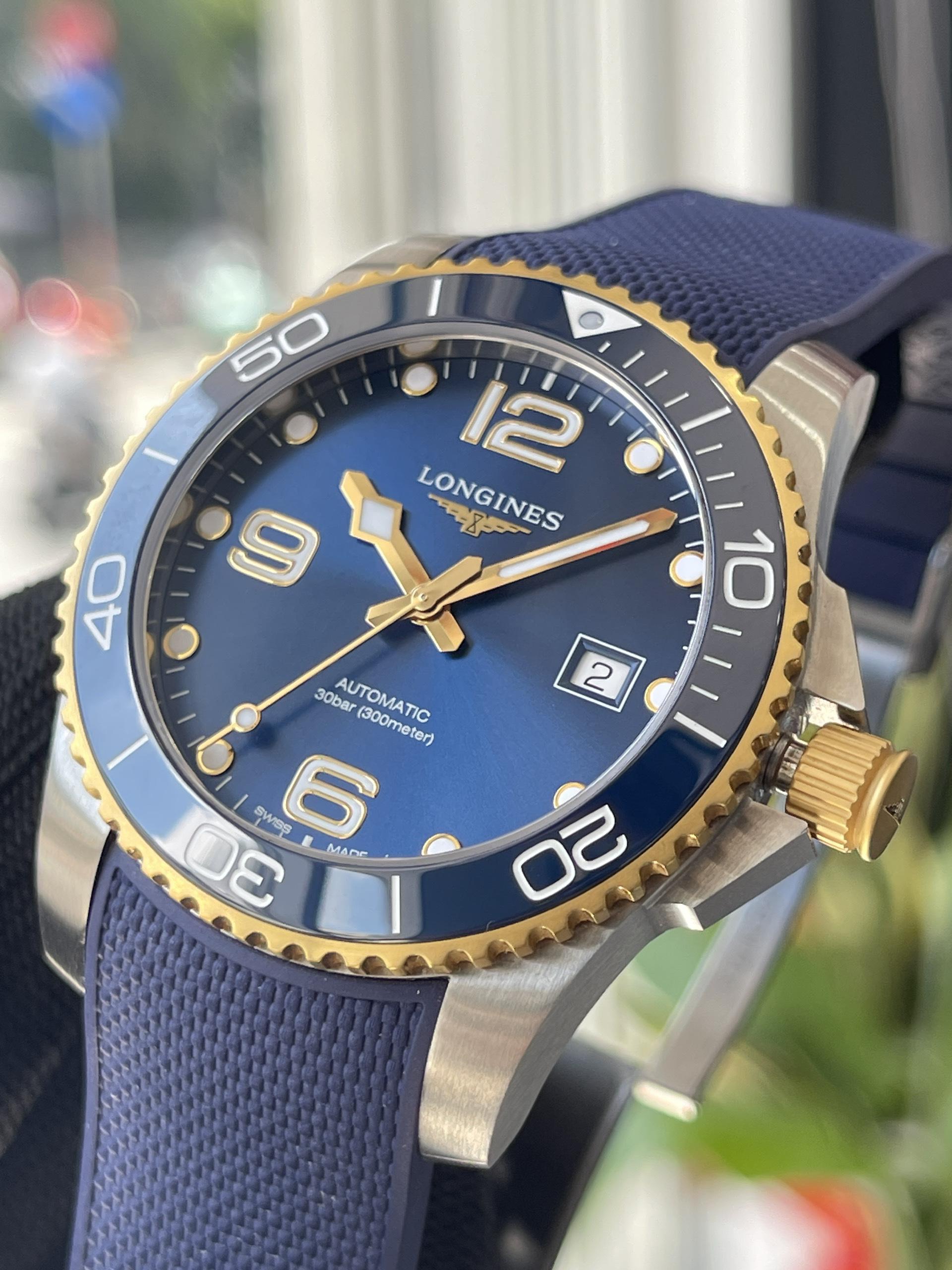 Đồng hồ Longines HydroConquest L3.781.3.96.9 Used Fullbox