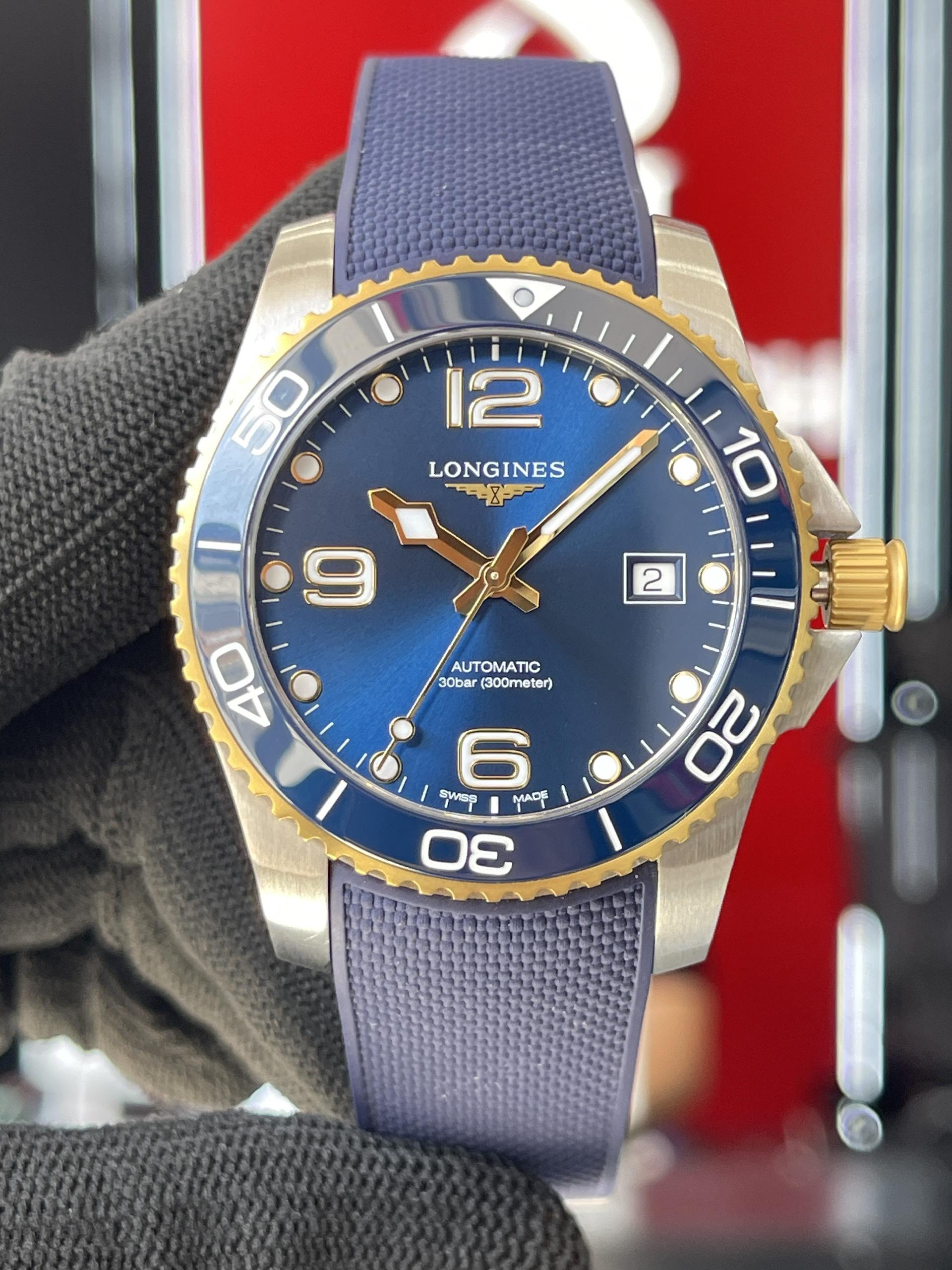 Đồng hồ Longines HydroConquest L3.781.3.96.9 Used Fullbox