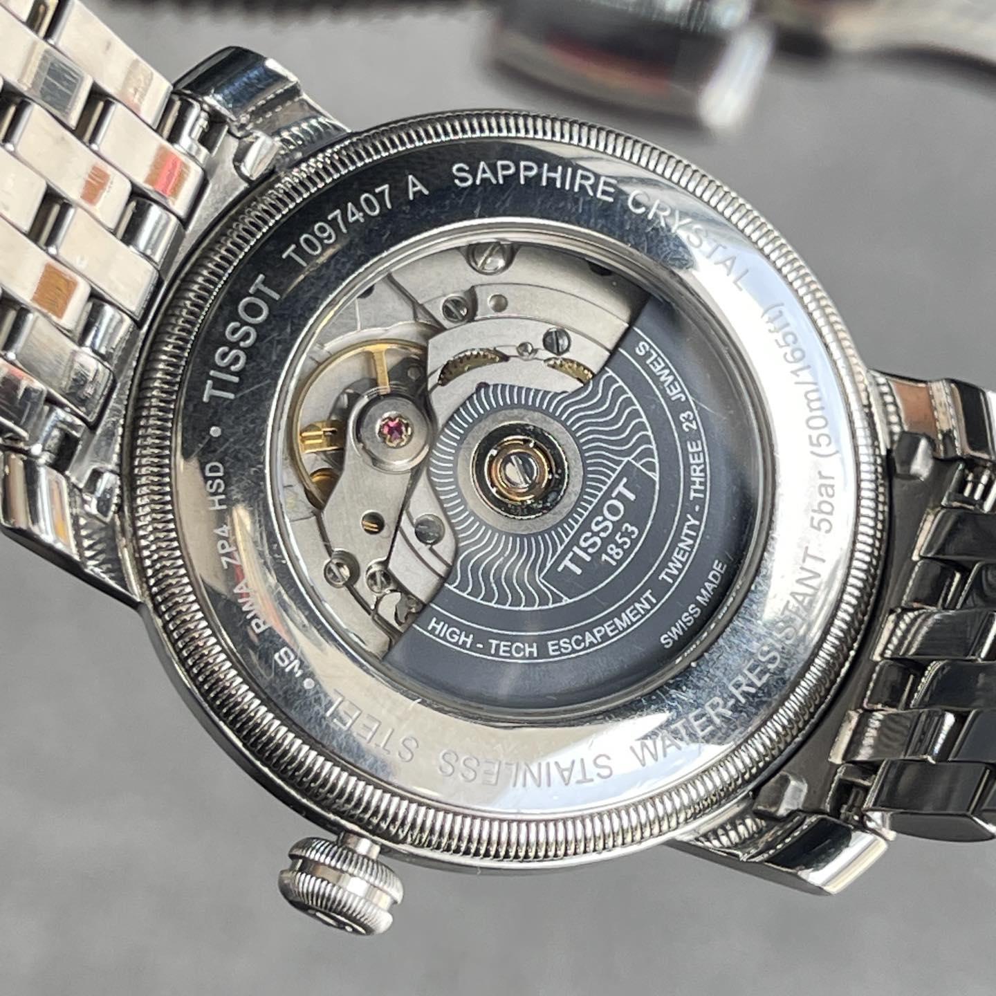 Đồng Hồ Tissot Bridgeport Powermatic 80 T097.407.11.033.00 – Used Fullbox 