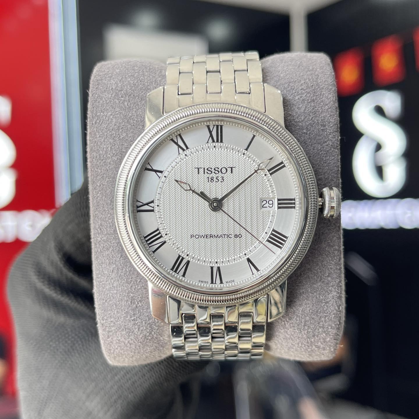 Đồng Hồ Tissot Bridgeport Powermatic 80 T097.407.11.033.00 – Used Fullbox 