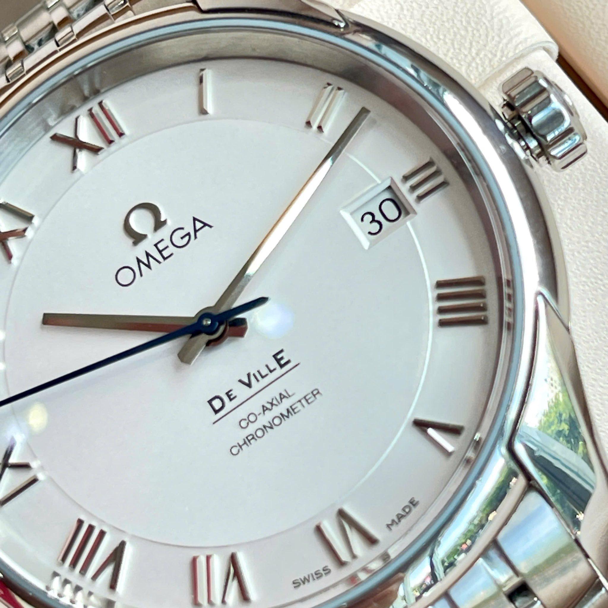 Omega De Ville Co-Axial 41mm 431.10.41.21.02.001 – Đẳng cấp đồng hồ nam Thụy Sỹ