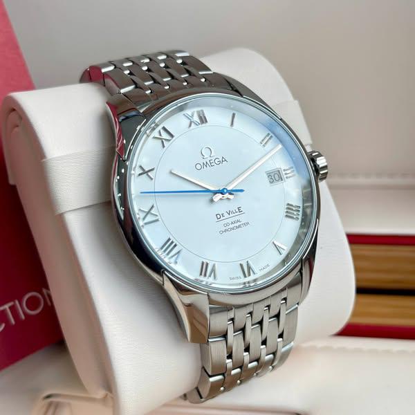 Omega De Ville Co-Axial 41mm 431.10.41.21.02.001 – Đẳng cấp đồng hồ nam Thụy Sỹ