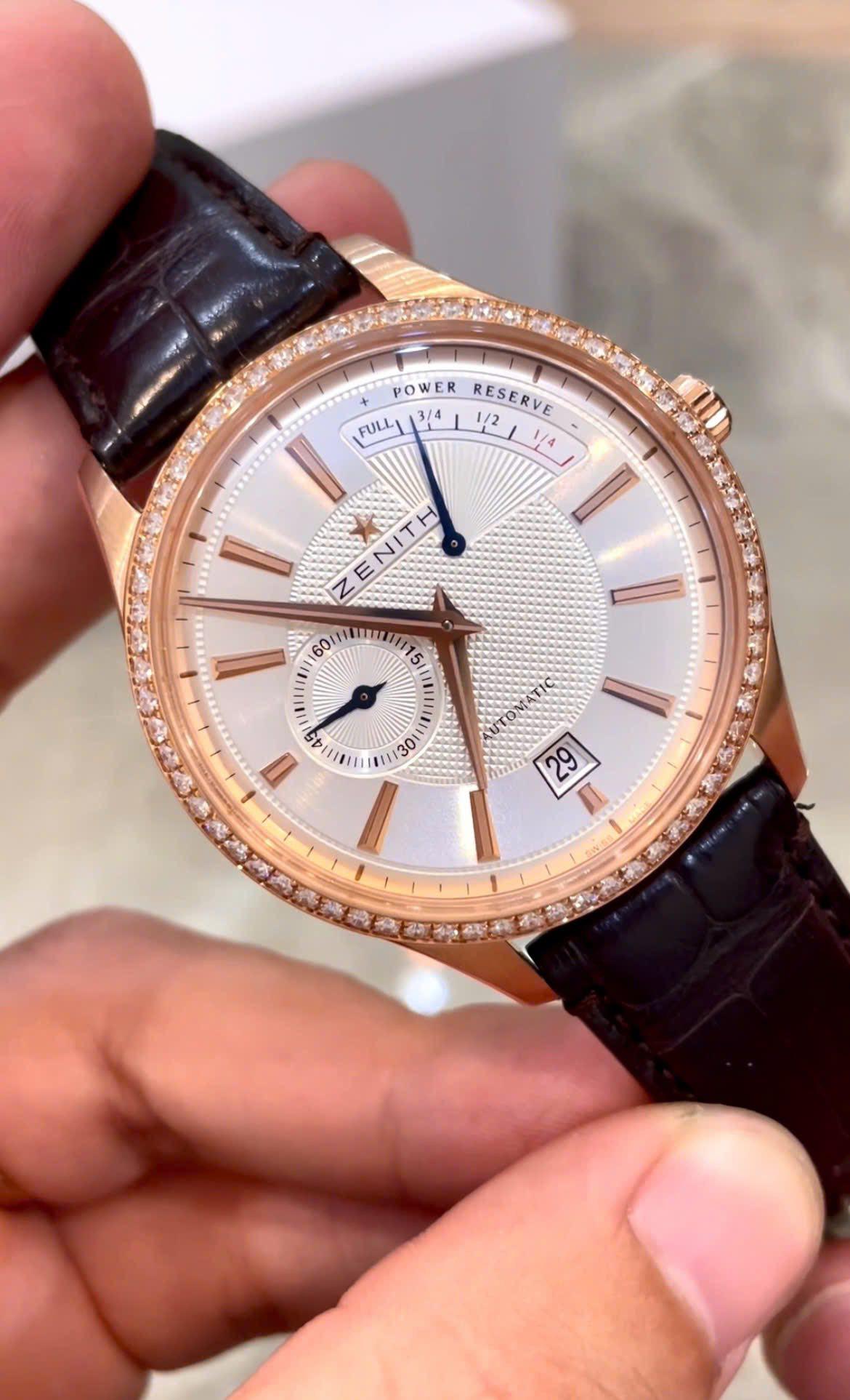 Zenith Elite – Bộ máy siêu mỏng, chính xác đến từng mm