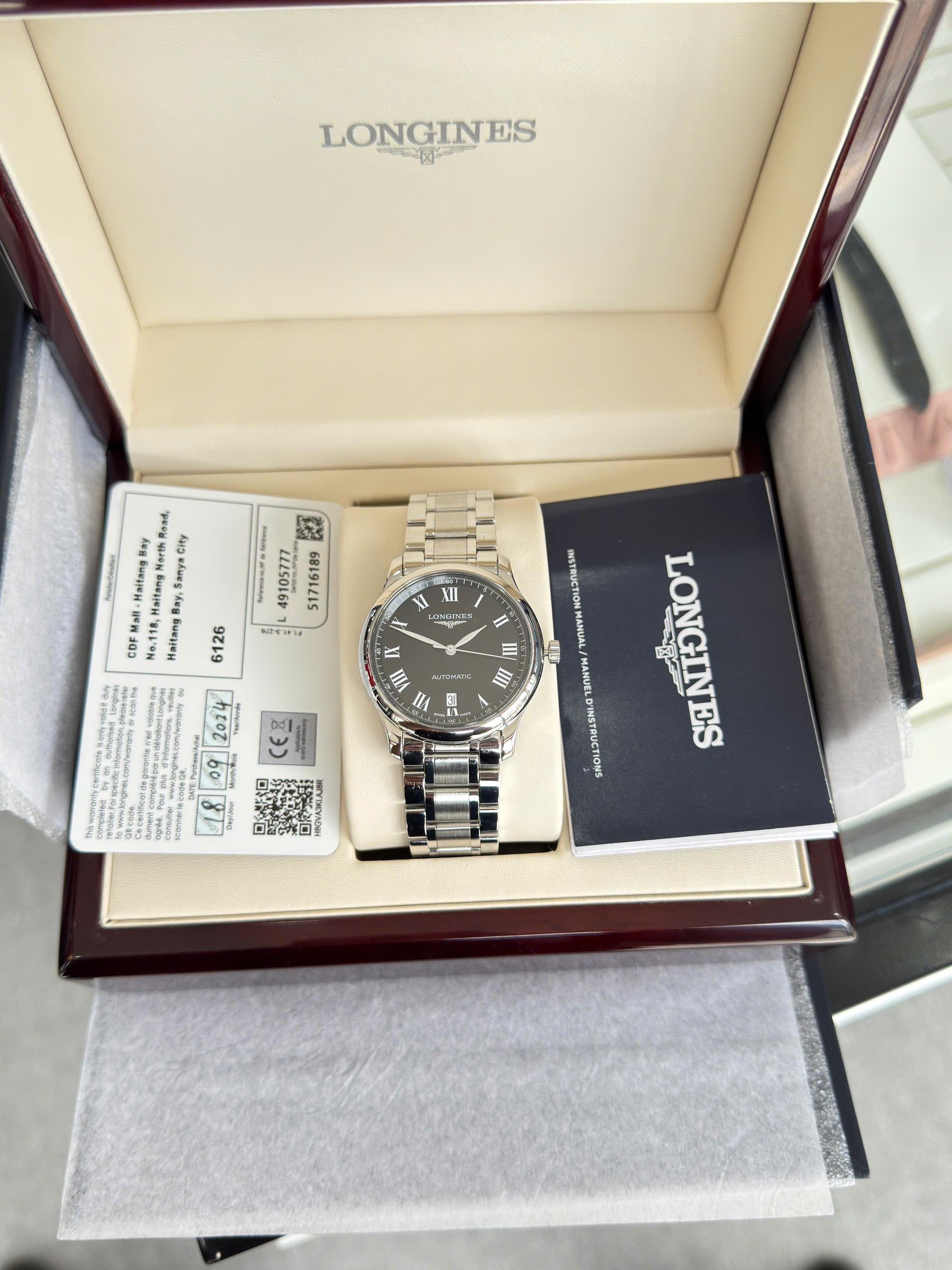 Longines Master Collection L2.628.4.51.6 – Thanh lịch và cổ điển