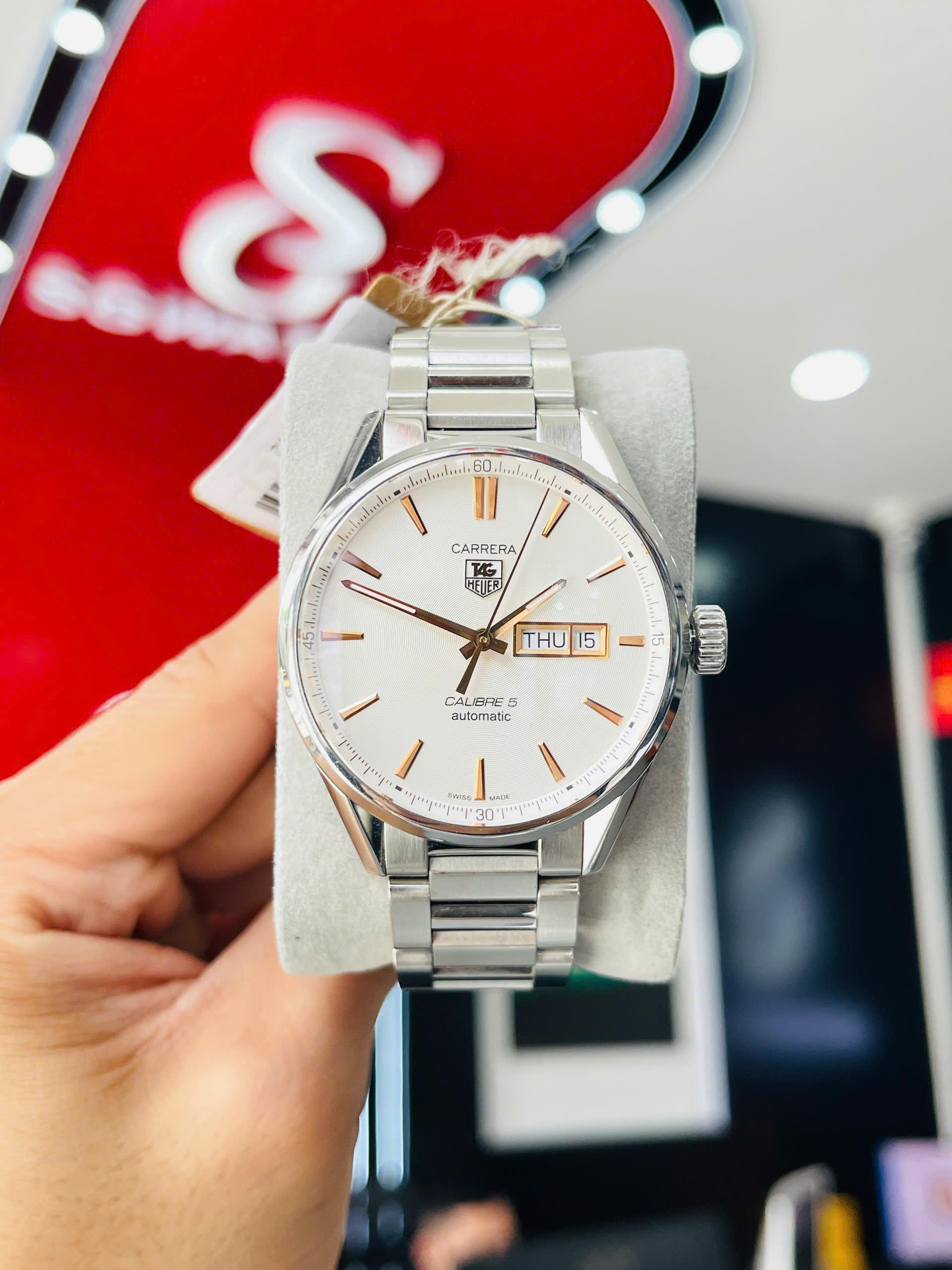 TAG Heuer Carrera Calibre 5 Day-Date 41mm (WAR201D.BA0723)