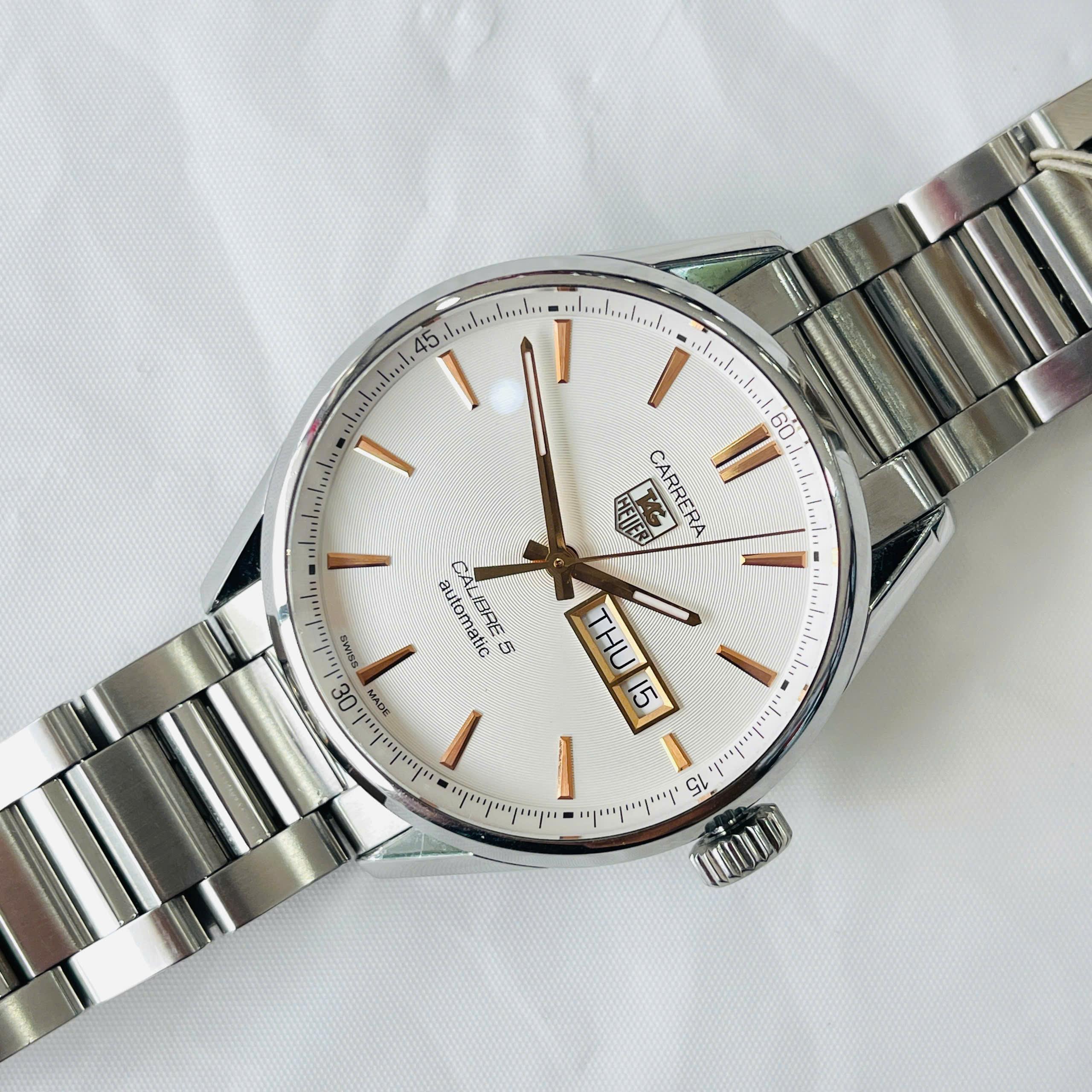 TAG Heuer Carrera Calibre 5 Day-Date 41mm (WAR201D.BA0723)
