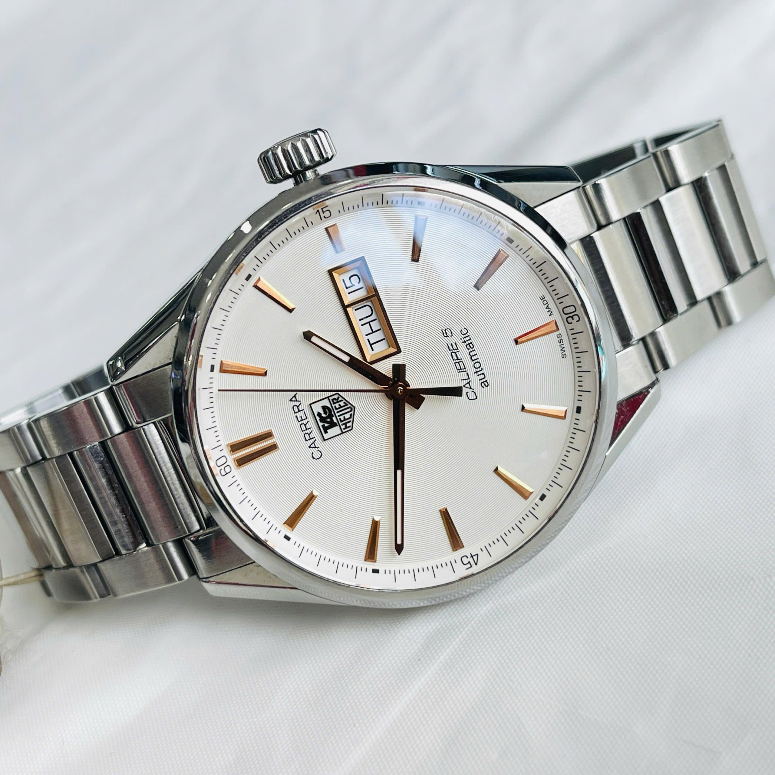 TAG Heuer Carrera Calibre 5 Day-Date 41mm (WAR201D.BA0723)