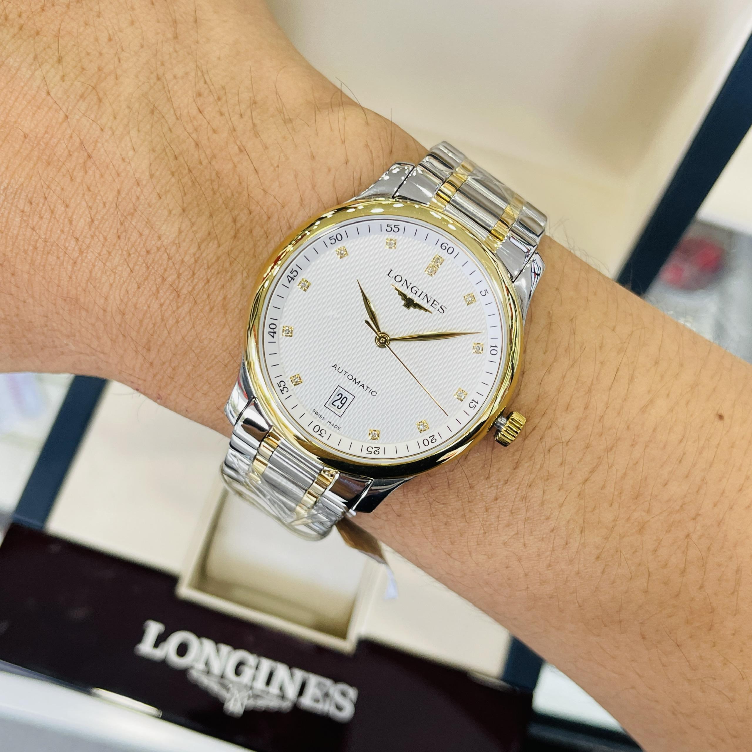 Longines Master Collection Diamond Demigold 18K L2.628.5.77.7