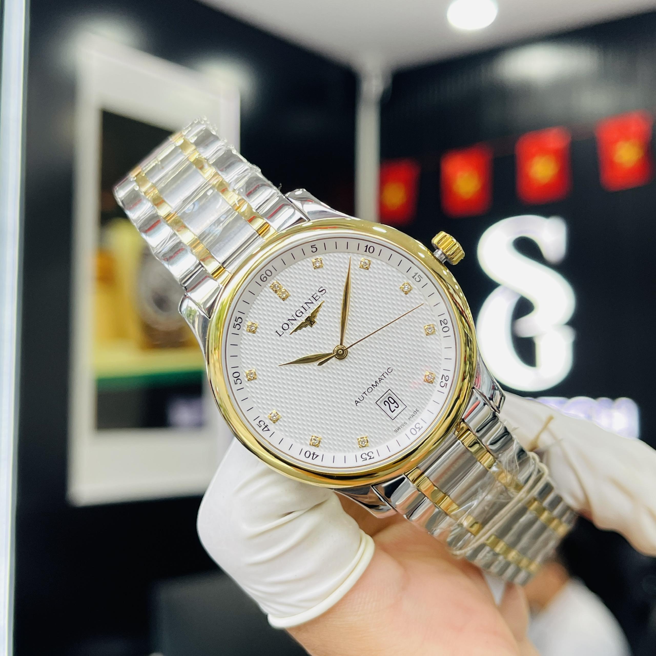 Longines Master Collection Diamond Demigold 18K L2.628.5.77.7