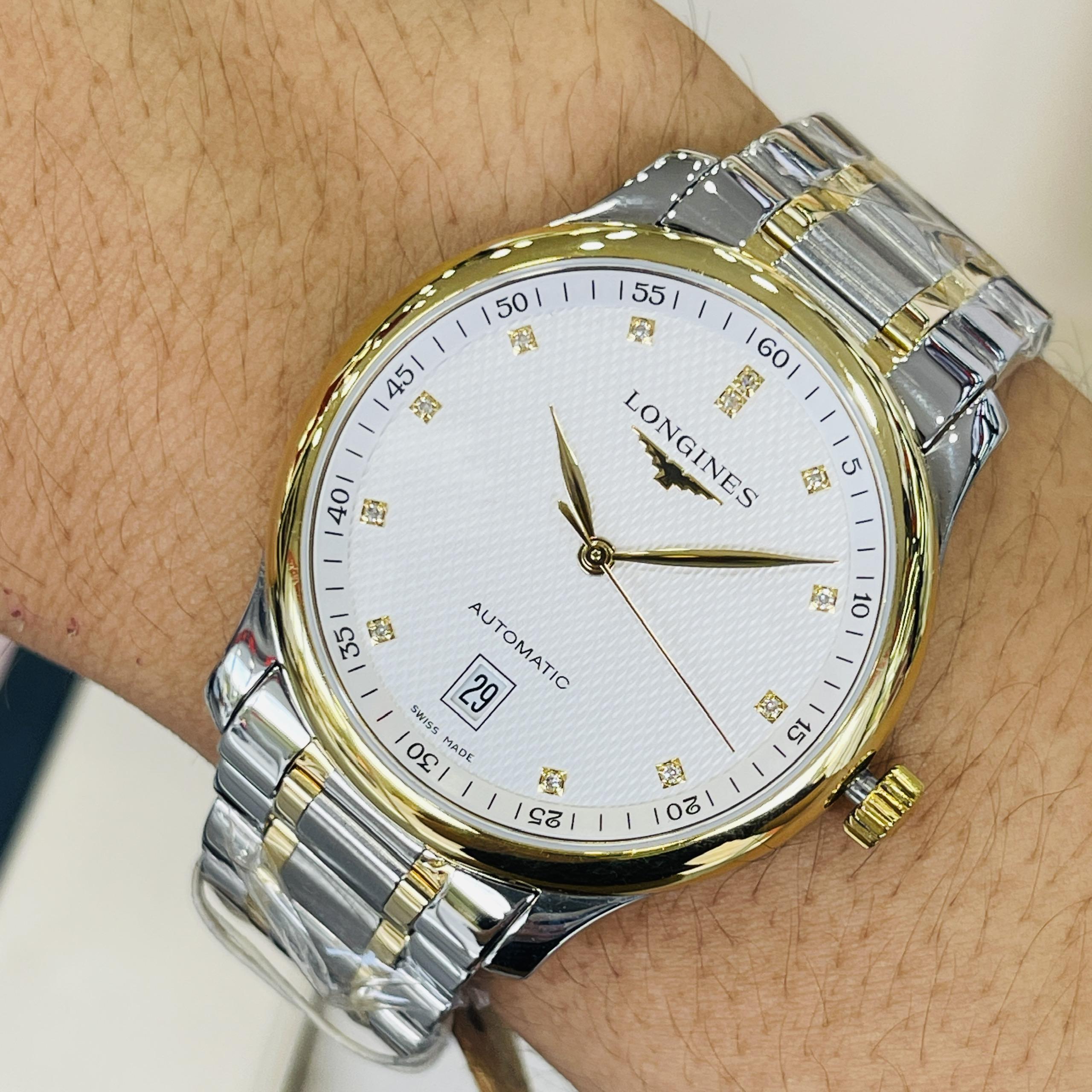 Longines Master Collection Diamond Demigold 18K L2.628.5.77.7